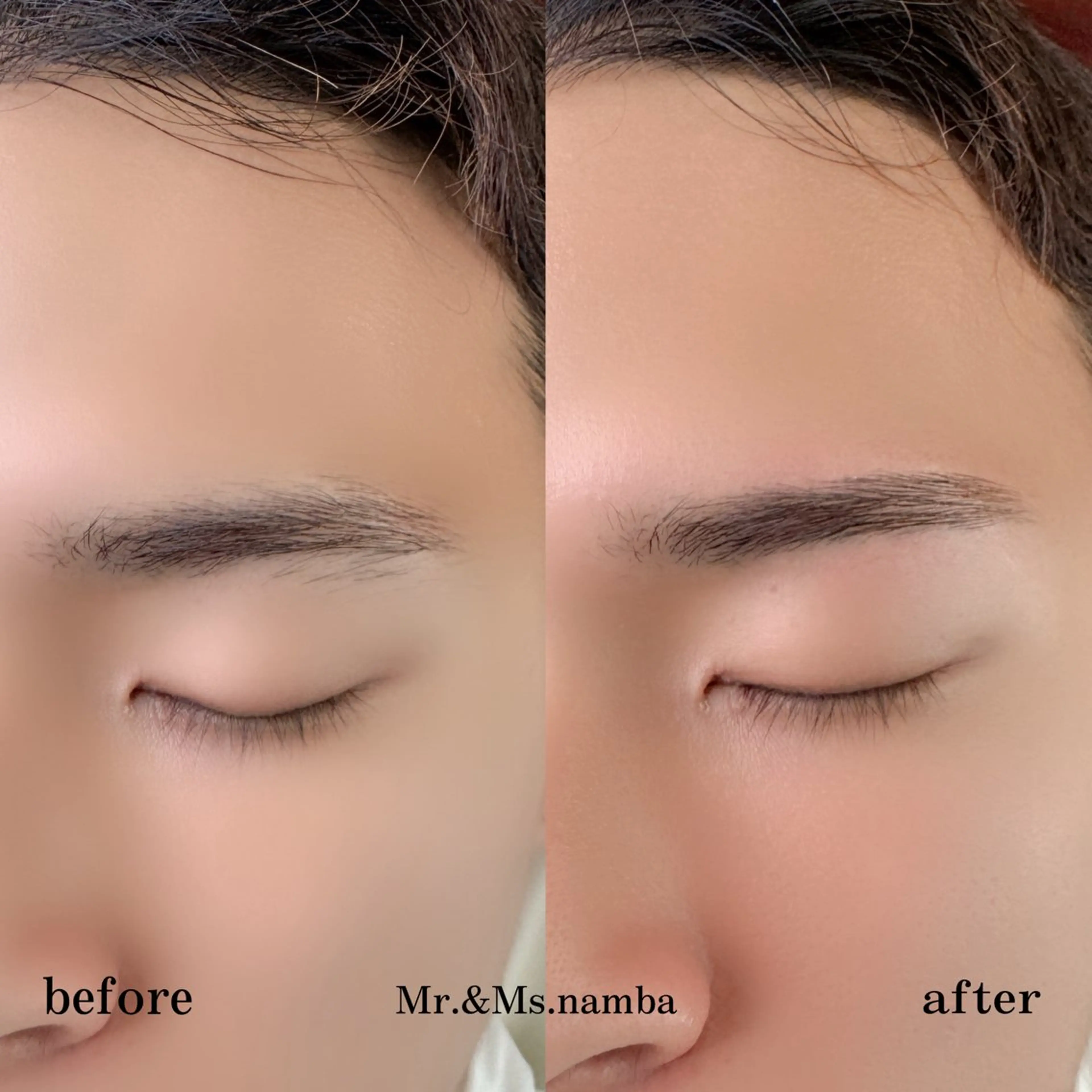 アイブロウ ワックス脱毛 眉カット Mr.&Ms.脱毛/ 眉毛ワックスゆうかの眉毛・アイブロウイメージ