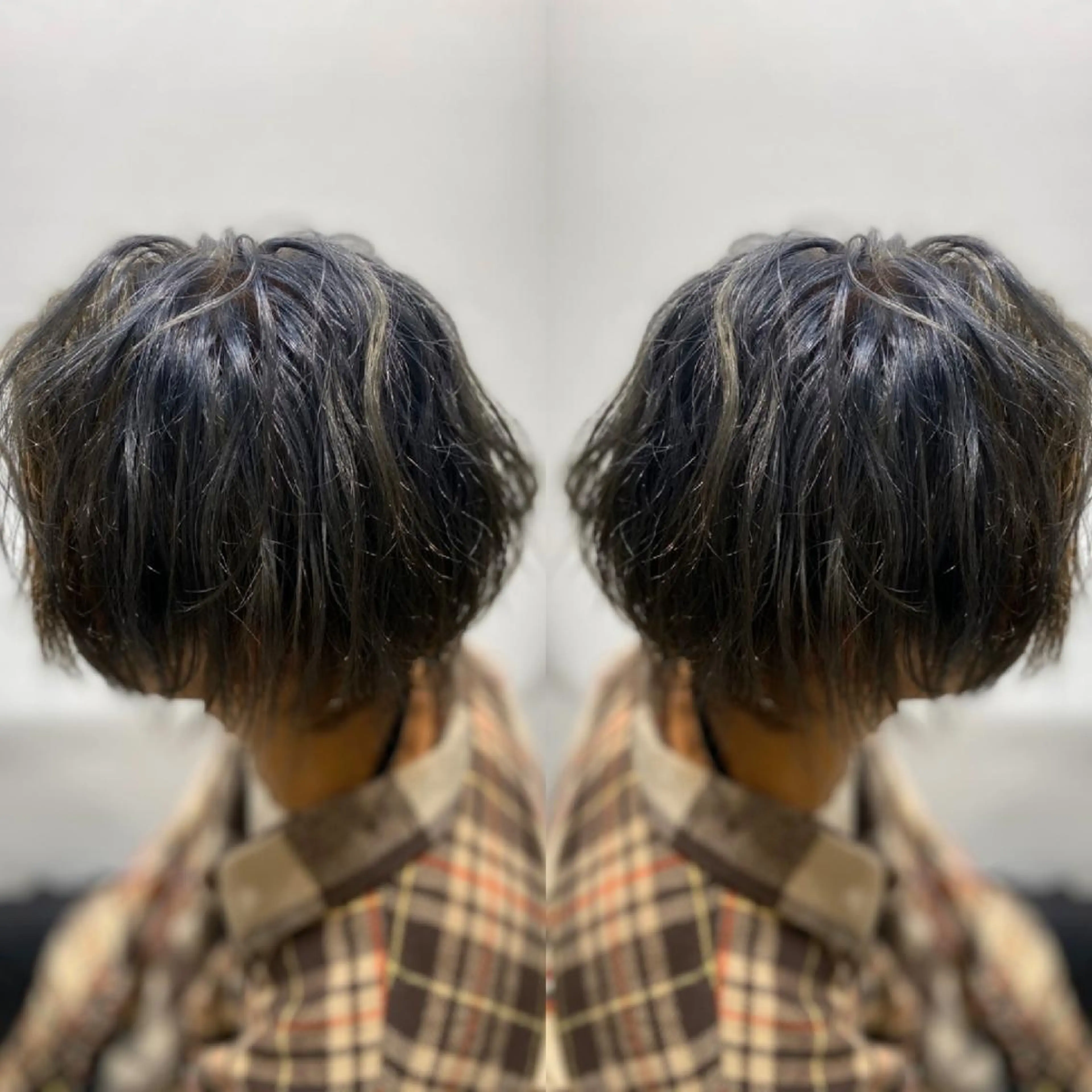 カラー パーマ 大谷 真祈/似合わせ /ハイライト玄人のヘアスタイル