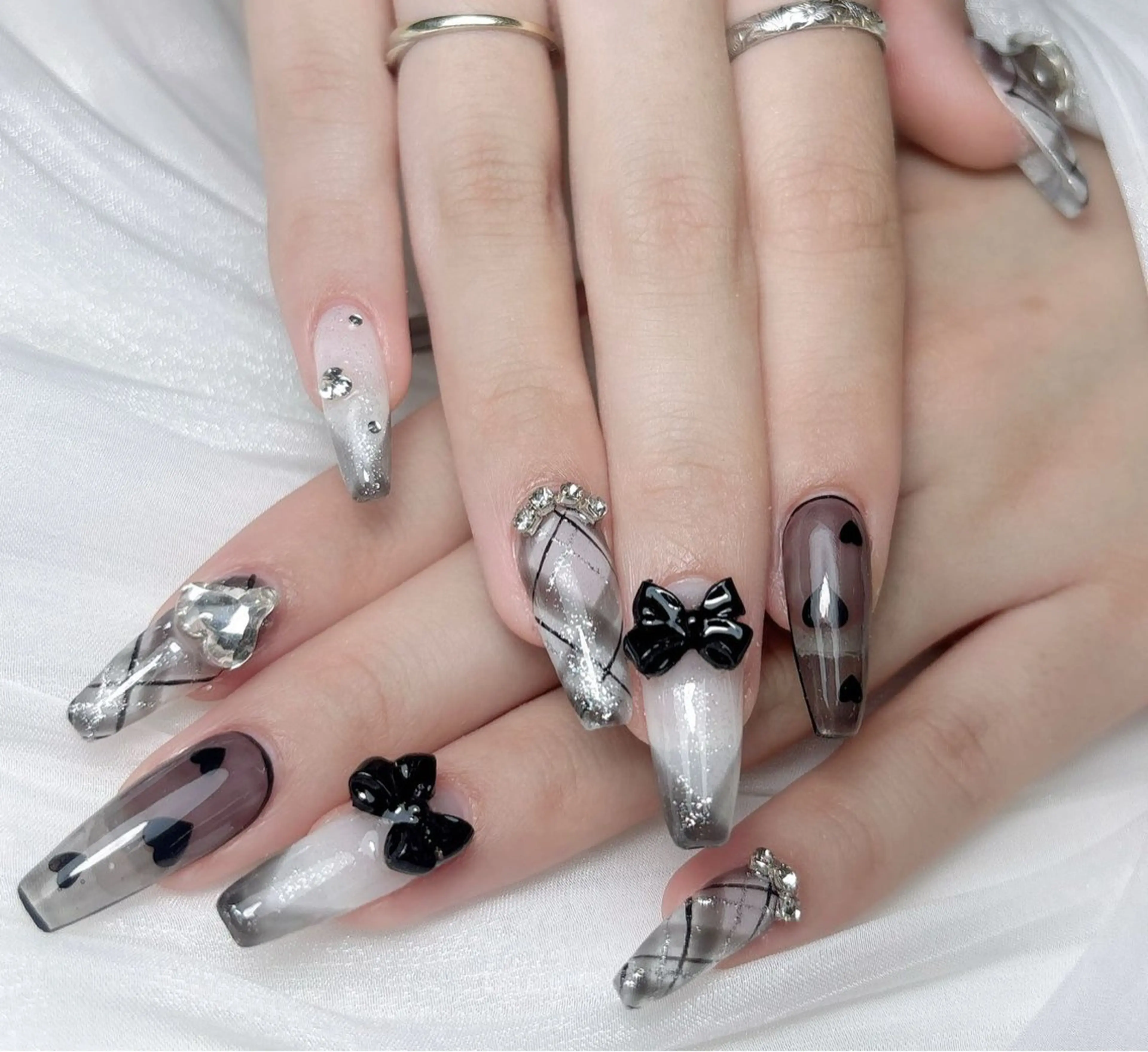 ネイル ハンドネイル M🌷nail 長さだし専門店のネイルデザイン