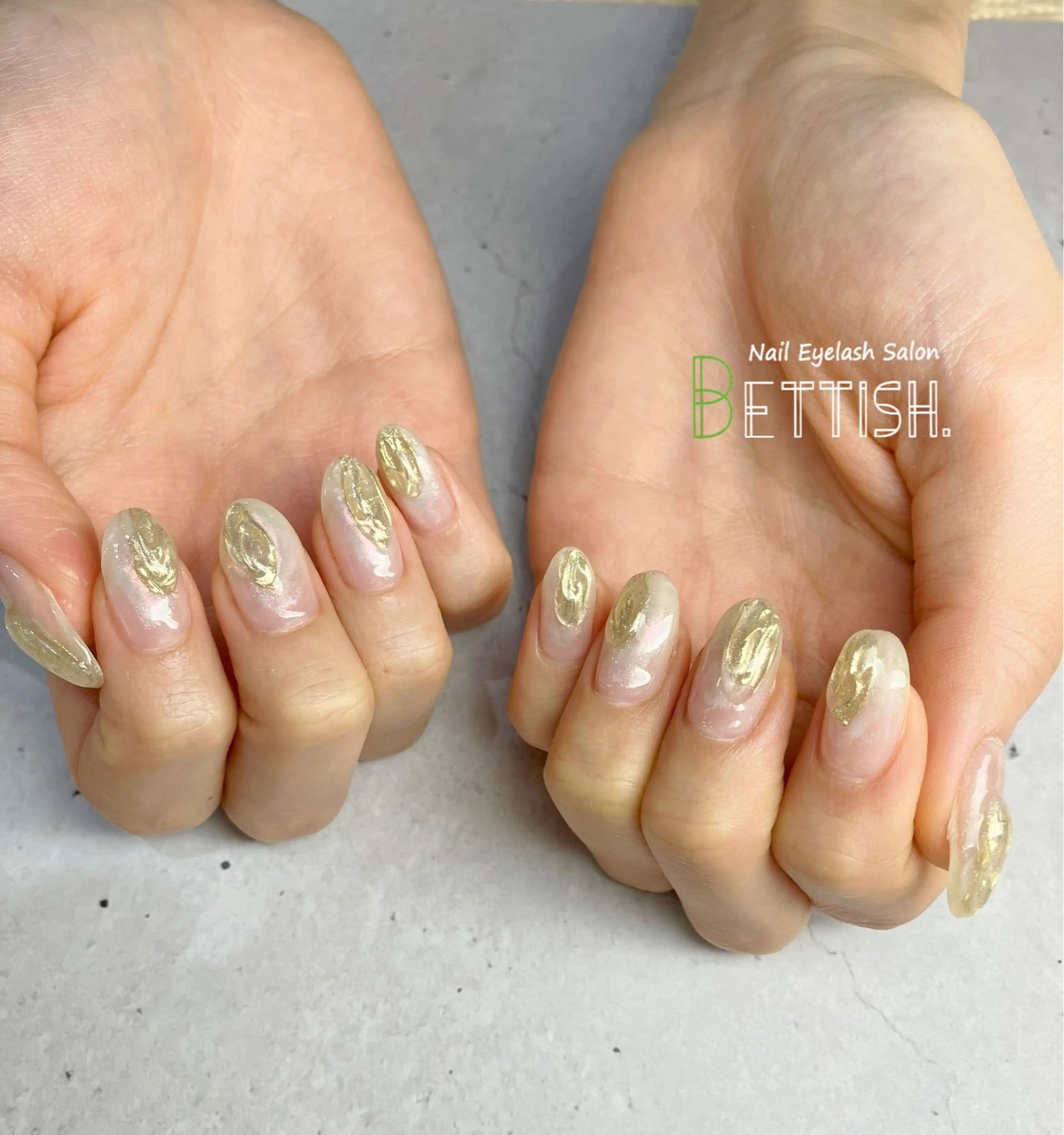 ネイル オーロラネイル BETTISH. KUMIKO☺︎︎のネイルデザイン