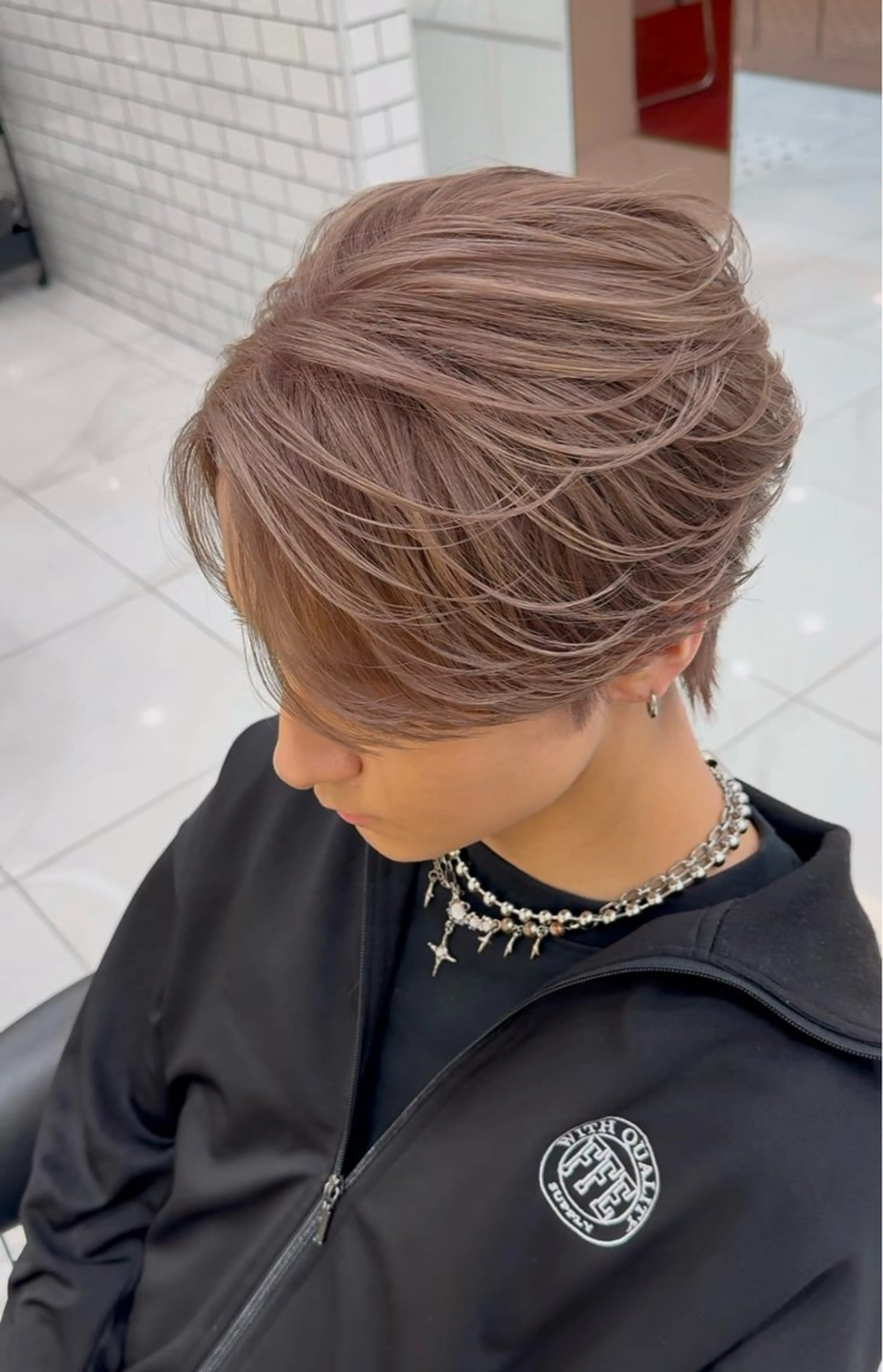 カラー メンズ 菅野 心悠/メンズヘアのヘアスタイル