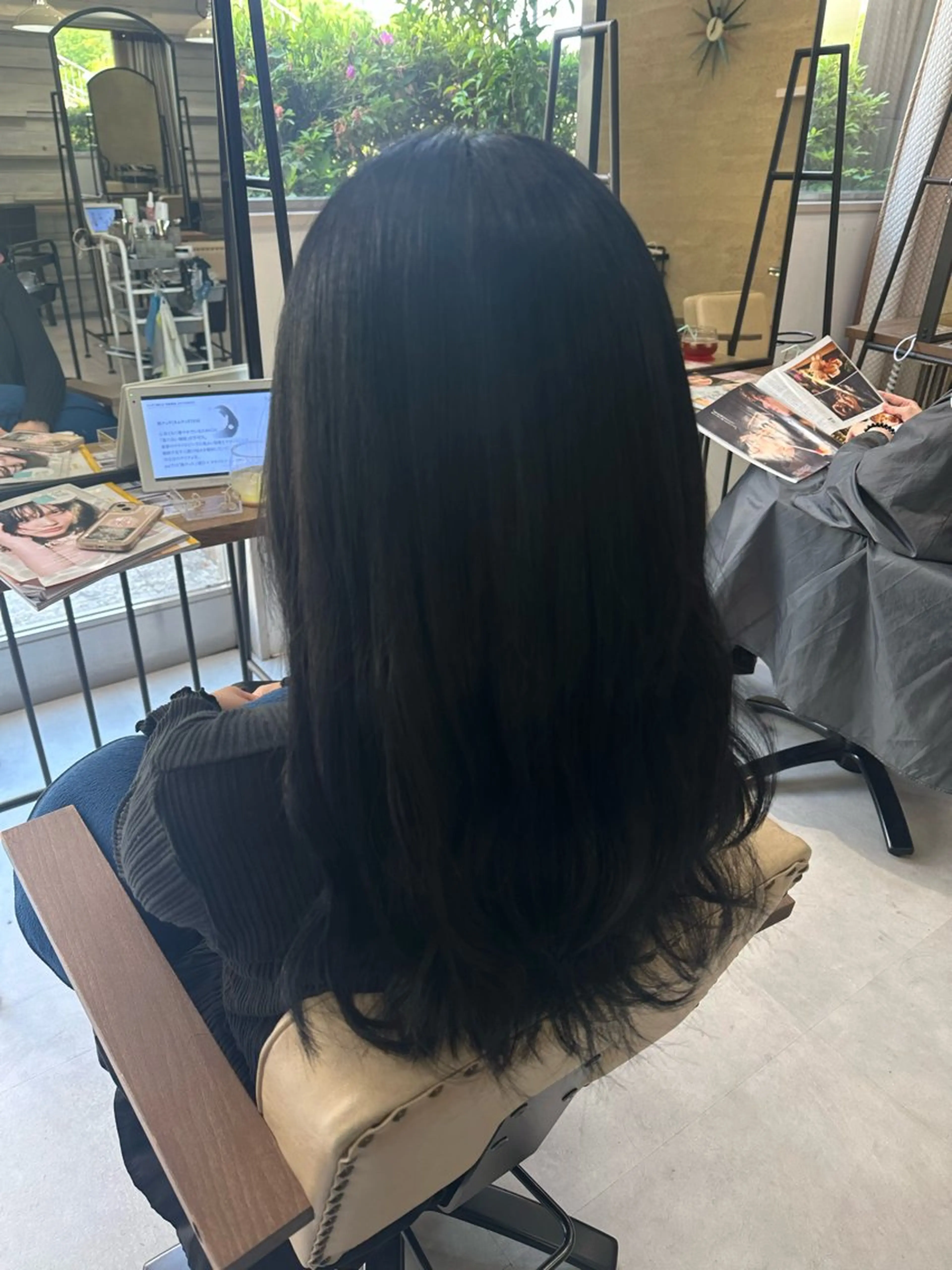 セミロング カラー ヘアアレンジ ヘアセット ICHIKA/暖色 カラー / Wカラーのヘアスタイル