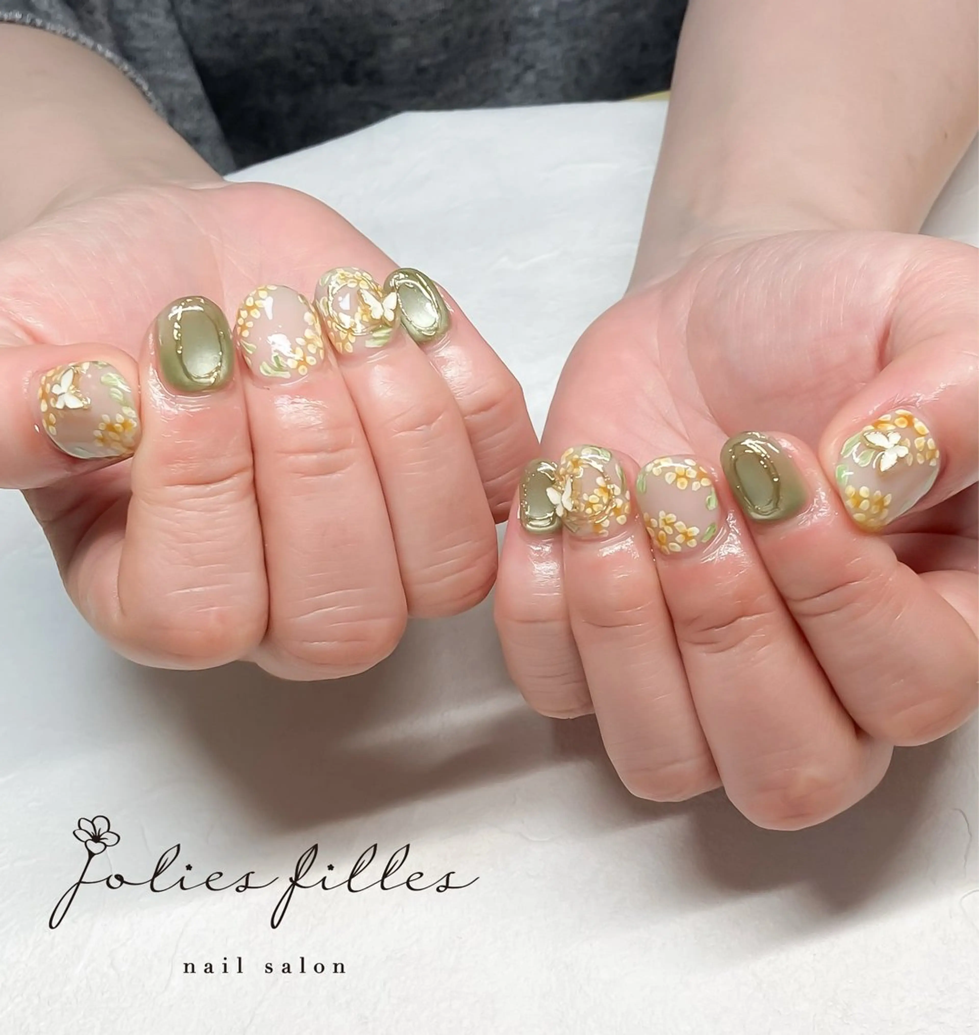 ネイル ハンドネイル ジョリフィーユ 中出のネイルデザイン