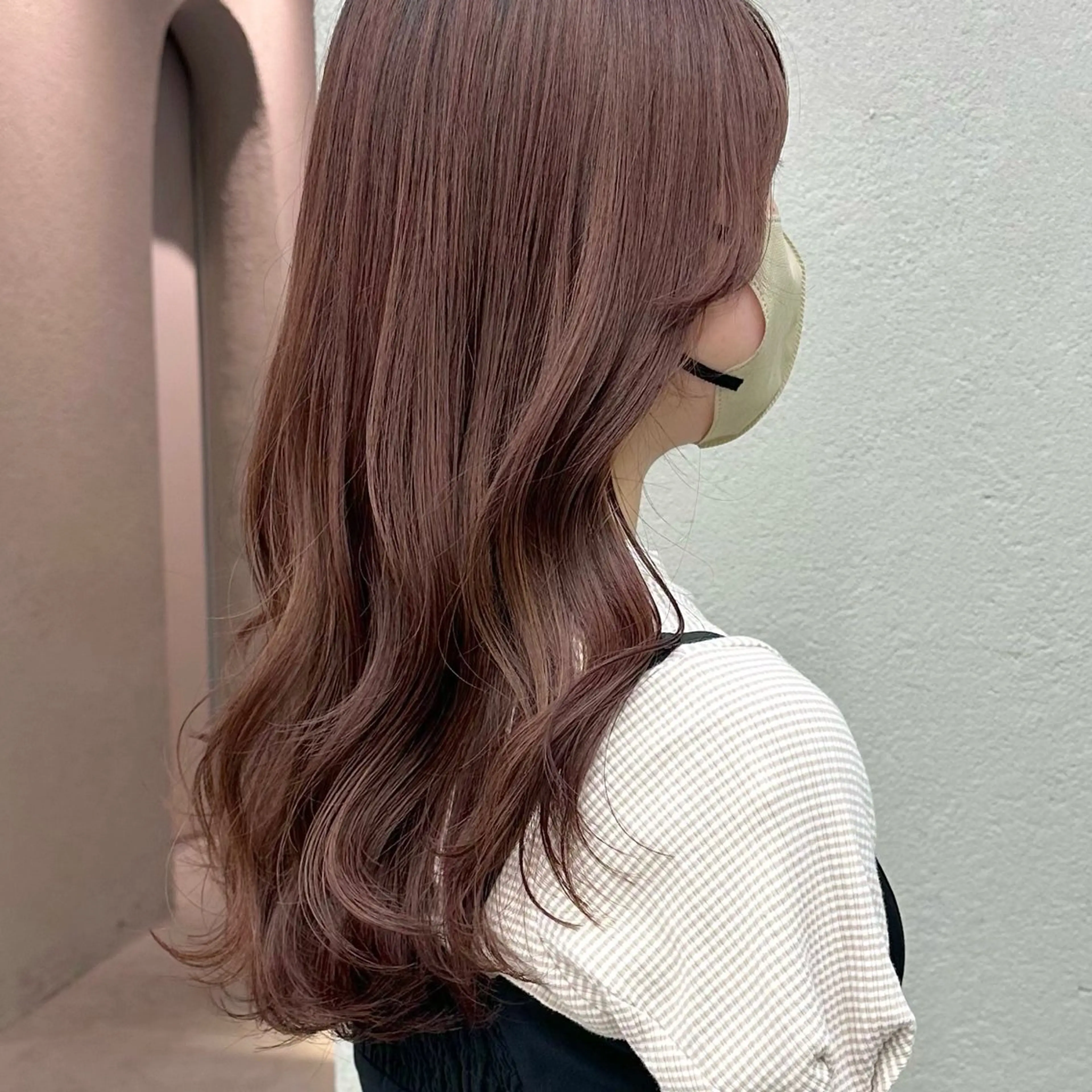 ロング カラー 高松 沙耶のヘアスタイル