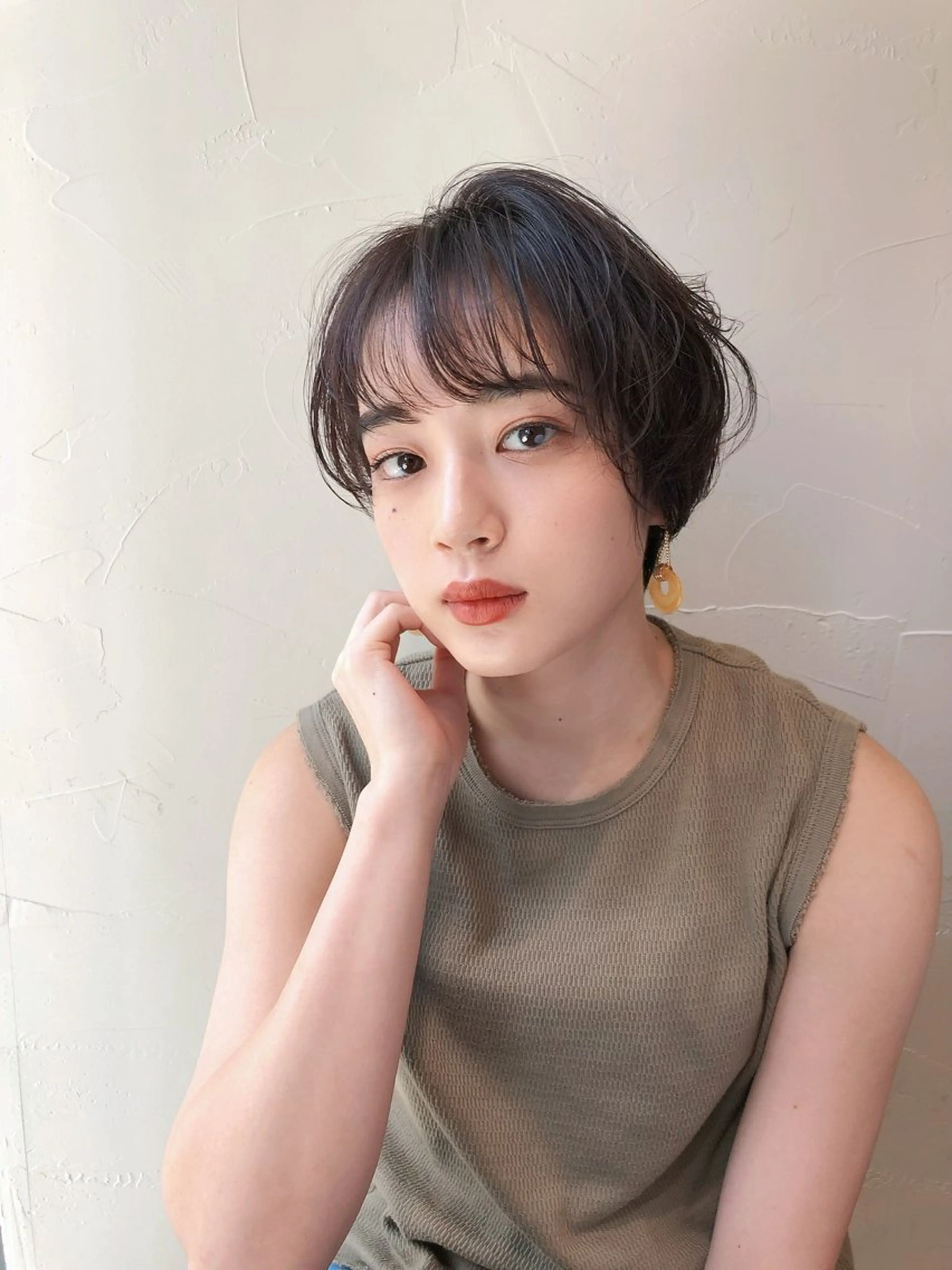 ショート カット 縮毛矯正 トリートメント ヘッドスパ/縮毛矯正 /横山陸人のヘアスタイル