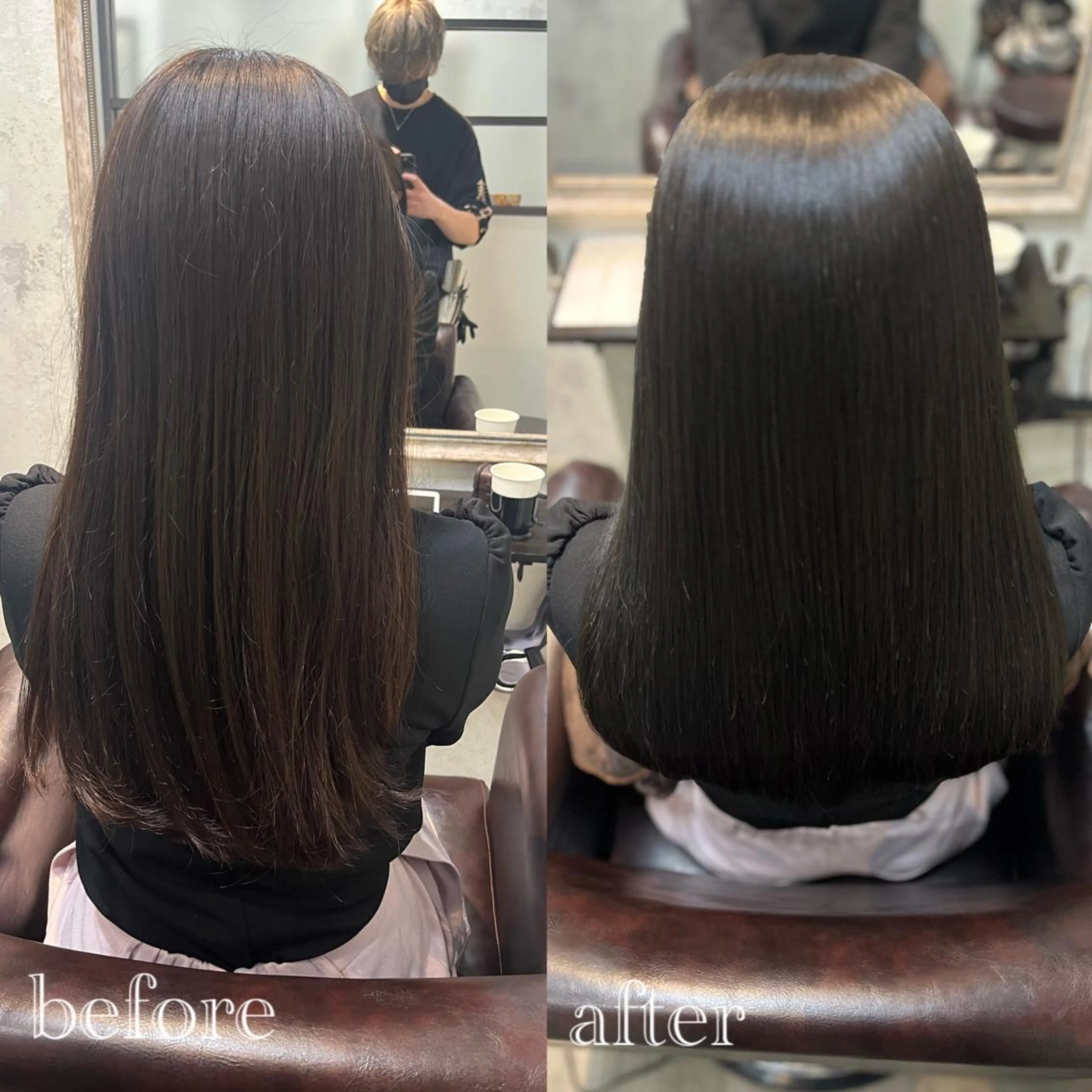 ロング カラー ⚜髪質改善東京 エリア1🏅マコト⚜のヘアスタイル