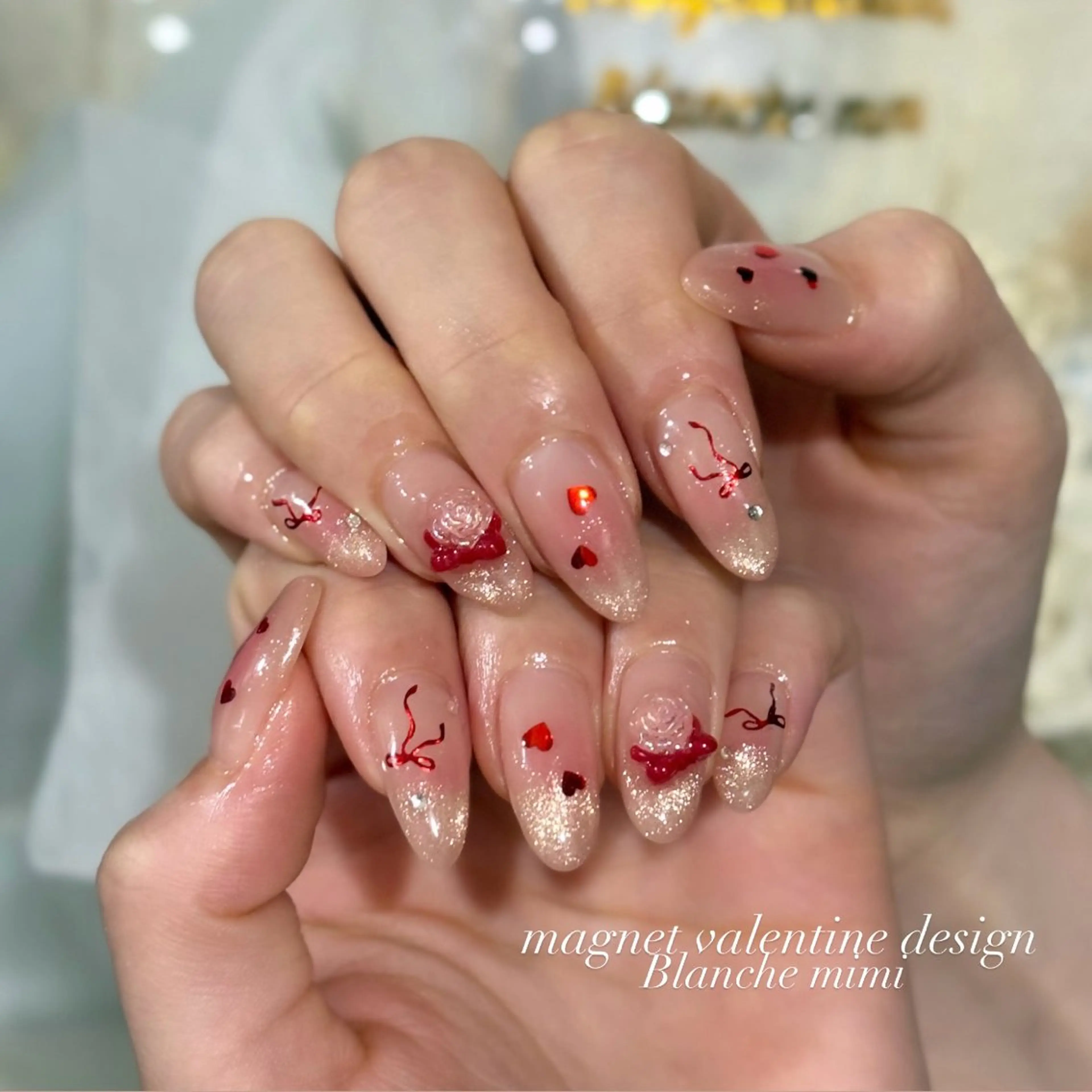 ネイル ハンドネイル Blanche mimi.u_aのネイルデザイン