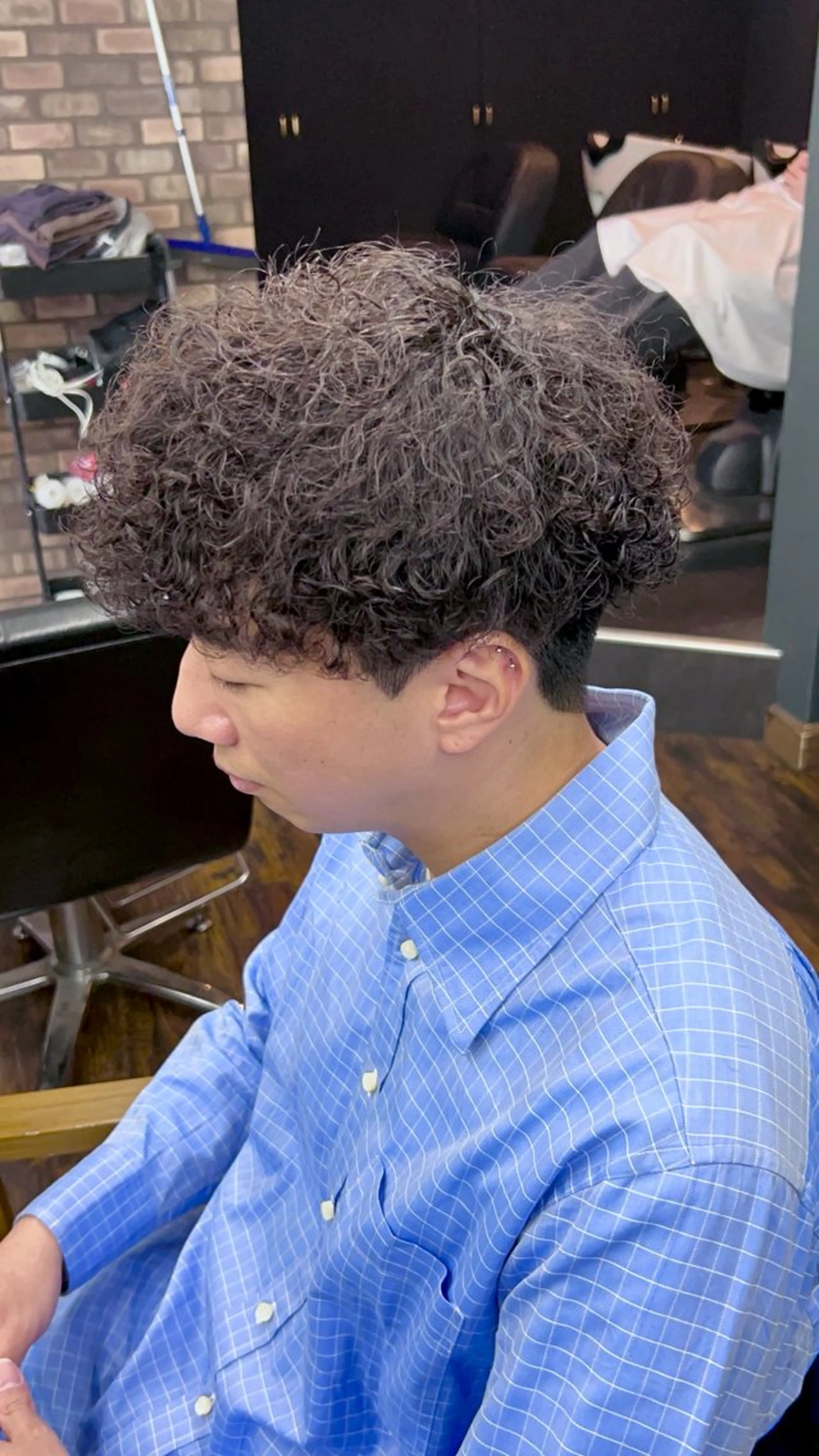 ショート パーマ カット パーマ 三谷 仁のヘアスタイル