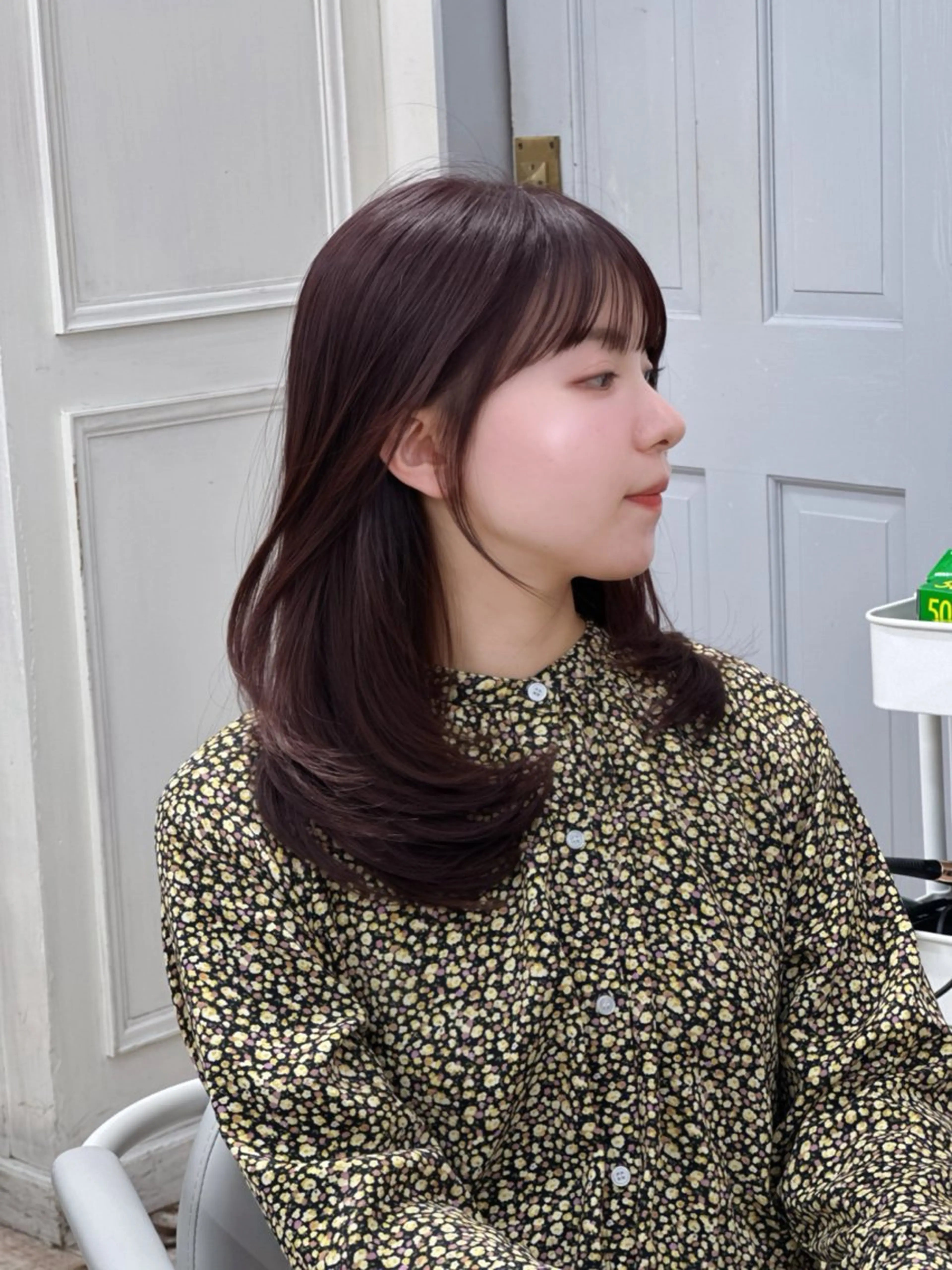 【期間限定】✨💍ミディアムレイヤーカット➕ヘアカラー➕最高級TR💍✨の写真