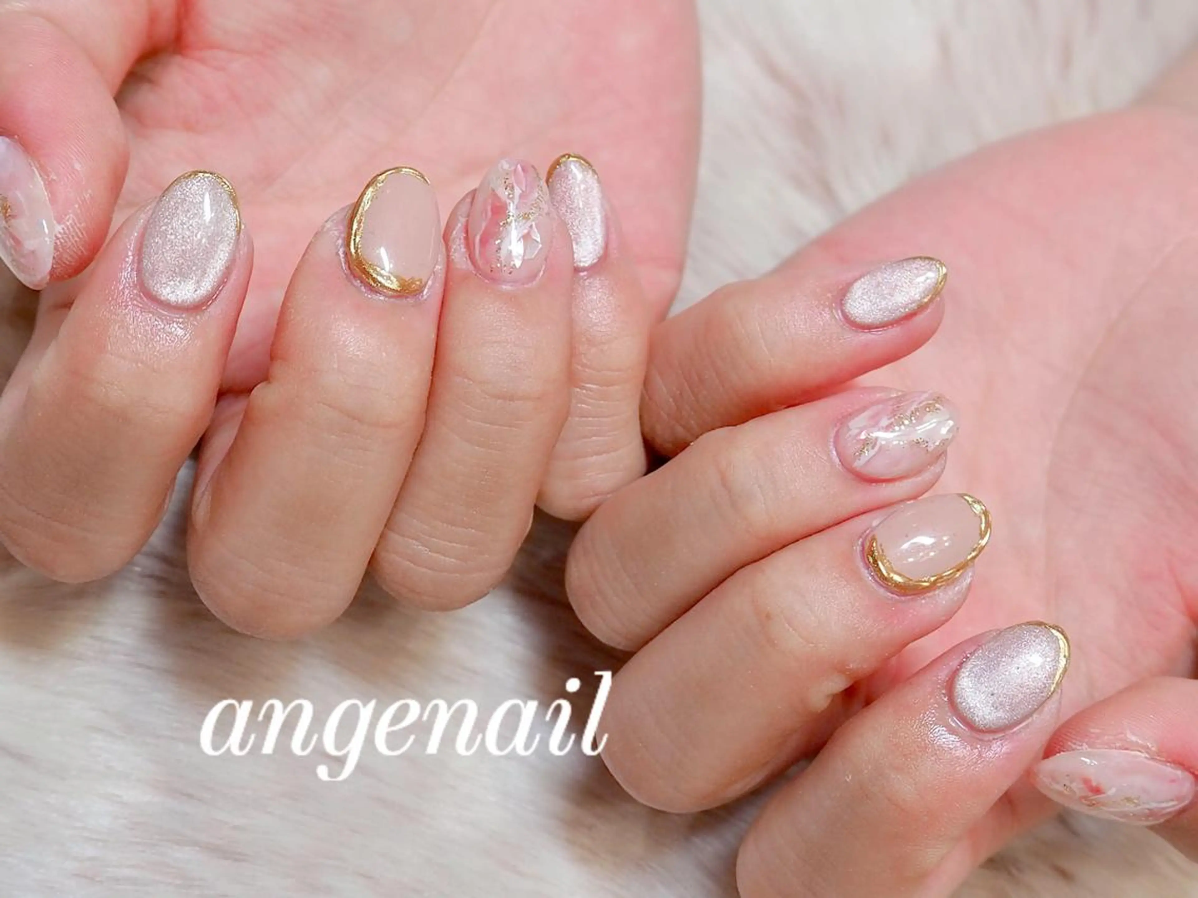 ネイル ハンドネイル オーナーネイリスト MAKIのネイルデザイン