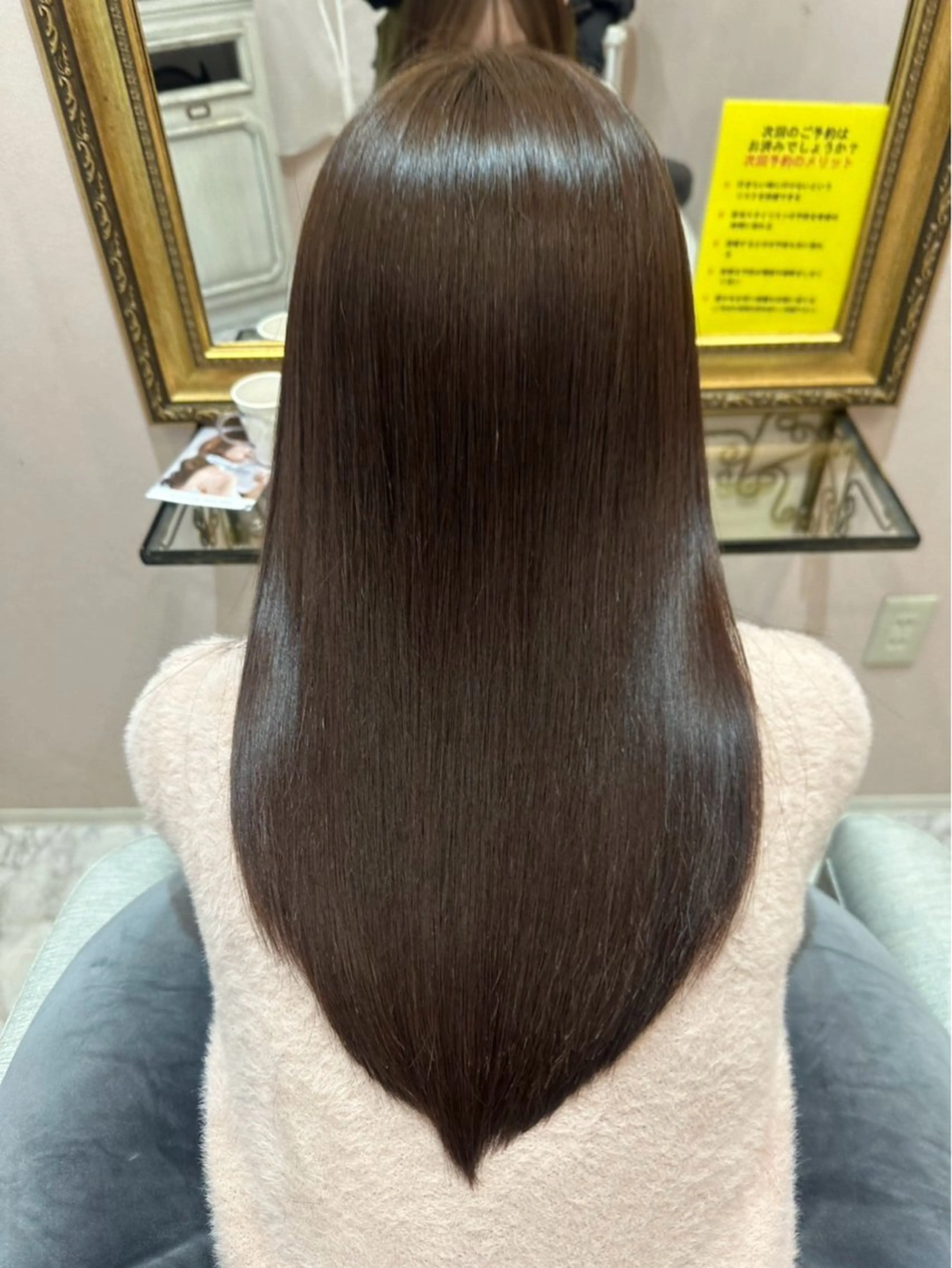 ロング 縮毛矯正 Natsuki /北千住/髪質改善のヘアスタイル