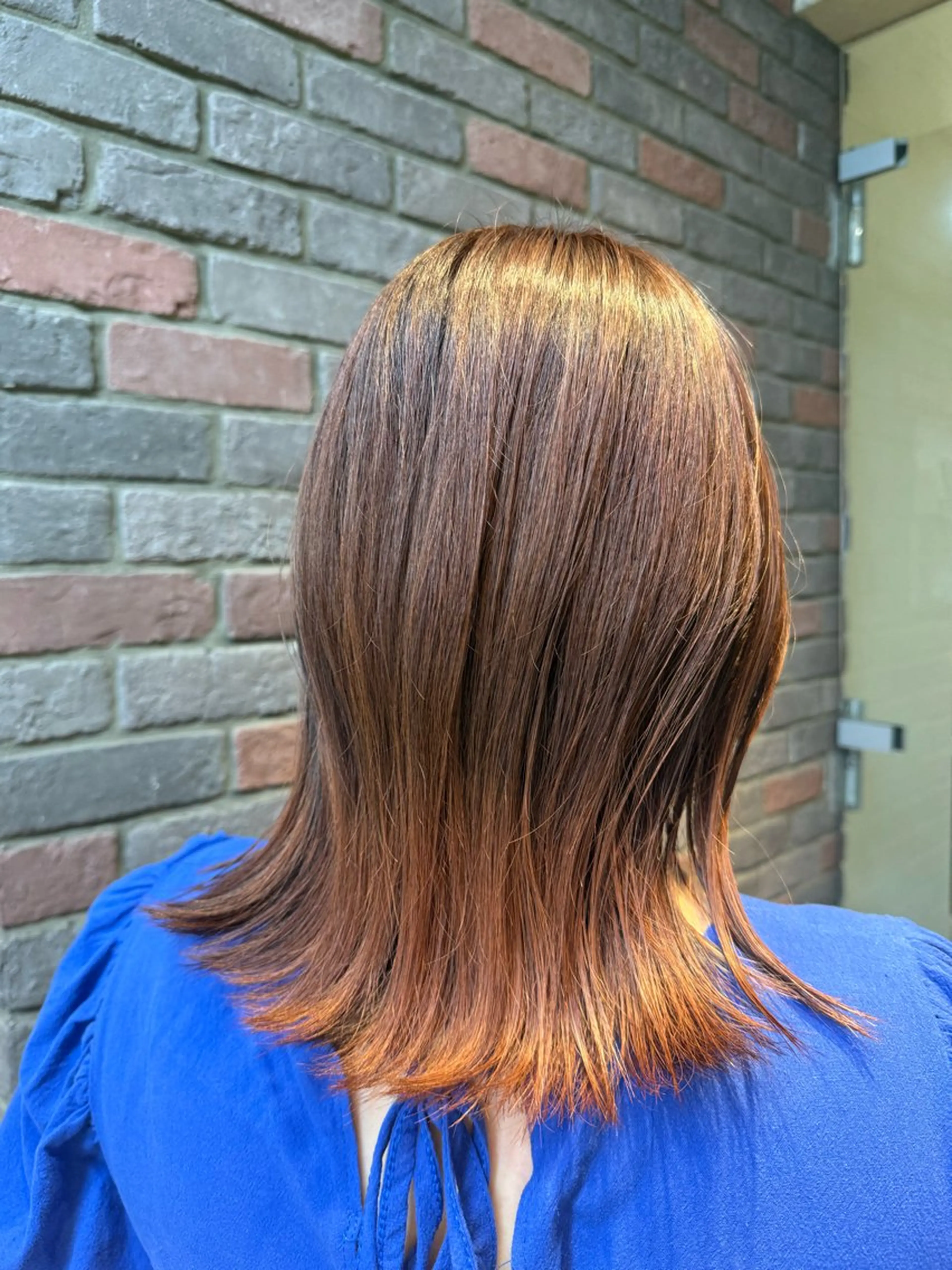 ミディアム カラー カット ヘアカラー 吉川 慶斗のヘアスタイル