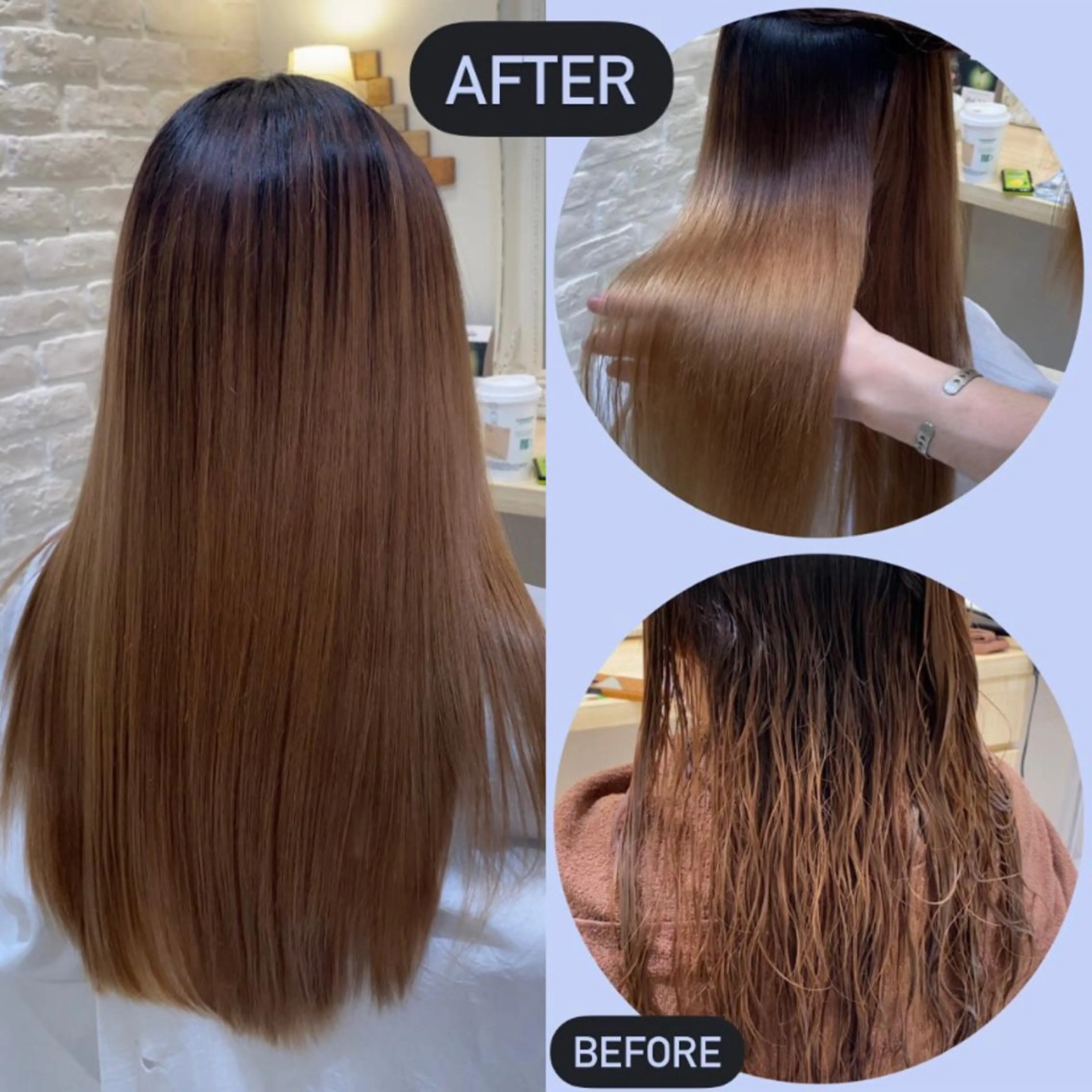 ロング パーマ 縮毛矯正 Uno. 本気で ヘアに悩む方へ✨のヘアスタイル