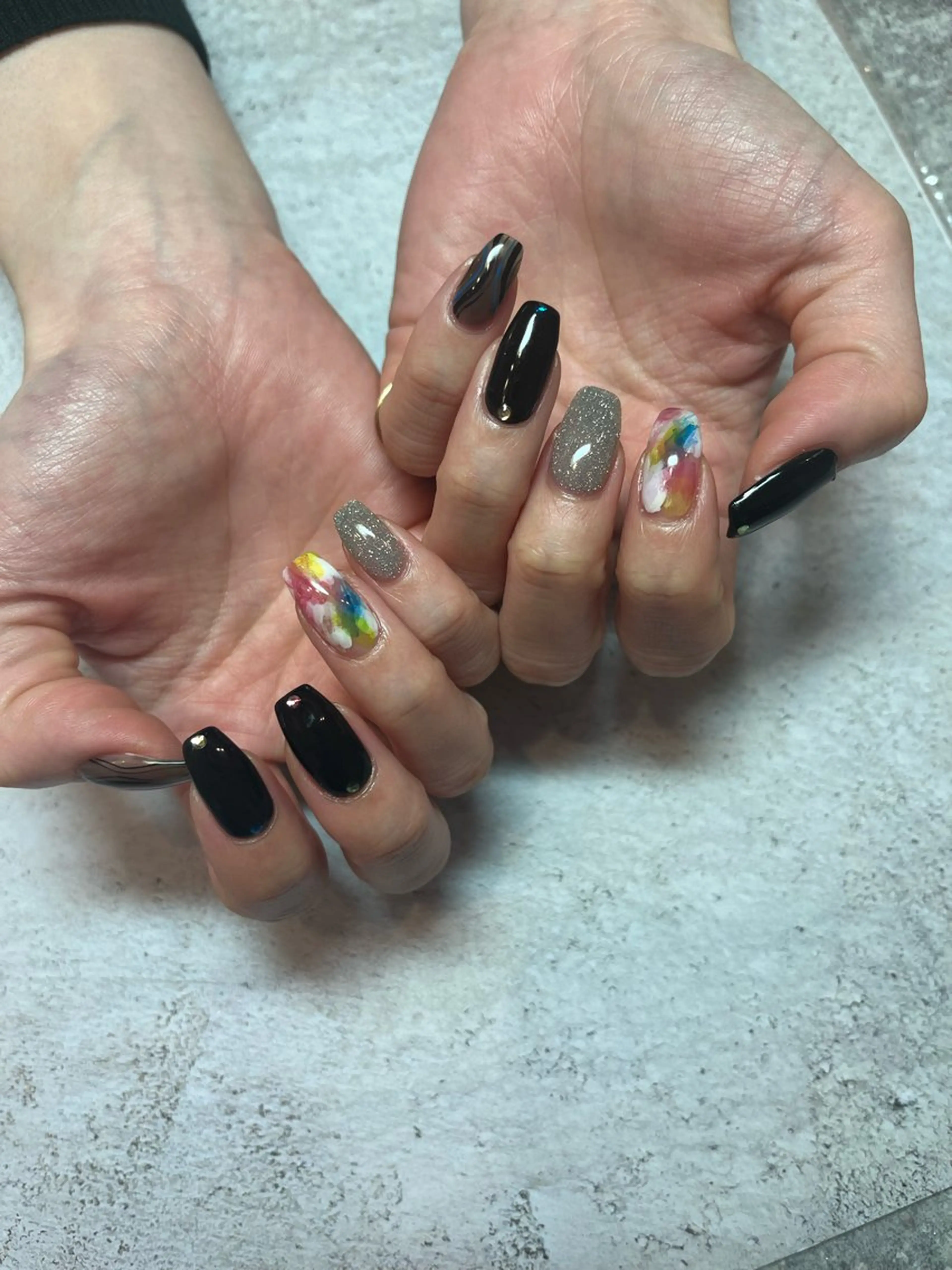 ネイル ハンドネイル 【LINON】 airiのネイルデザイン