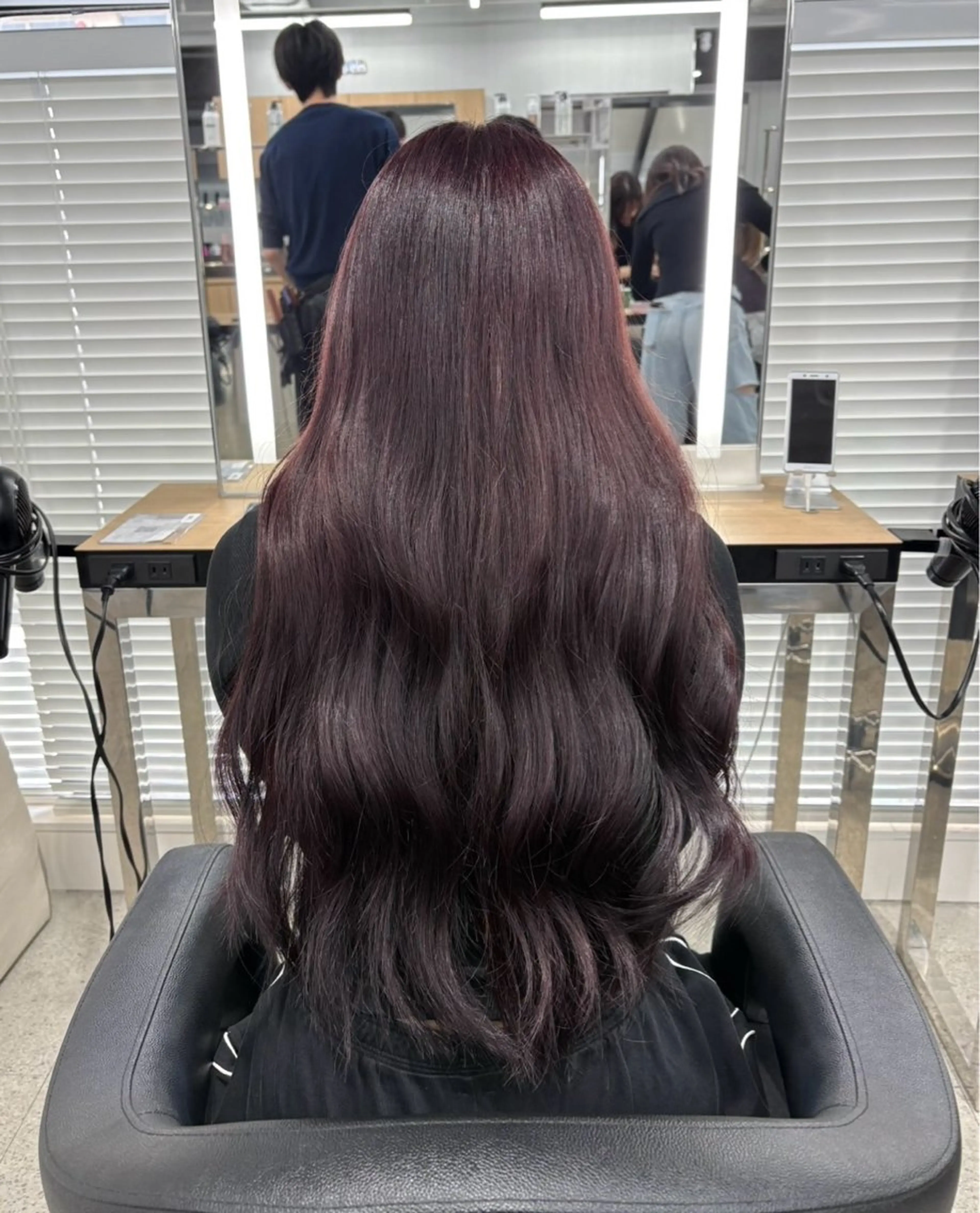ロング ヘアカラー miku/ラベンダー 透明感カラー🪻❤︎のヘアスタイル