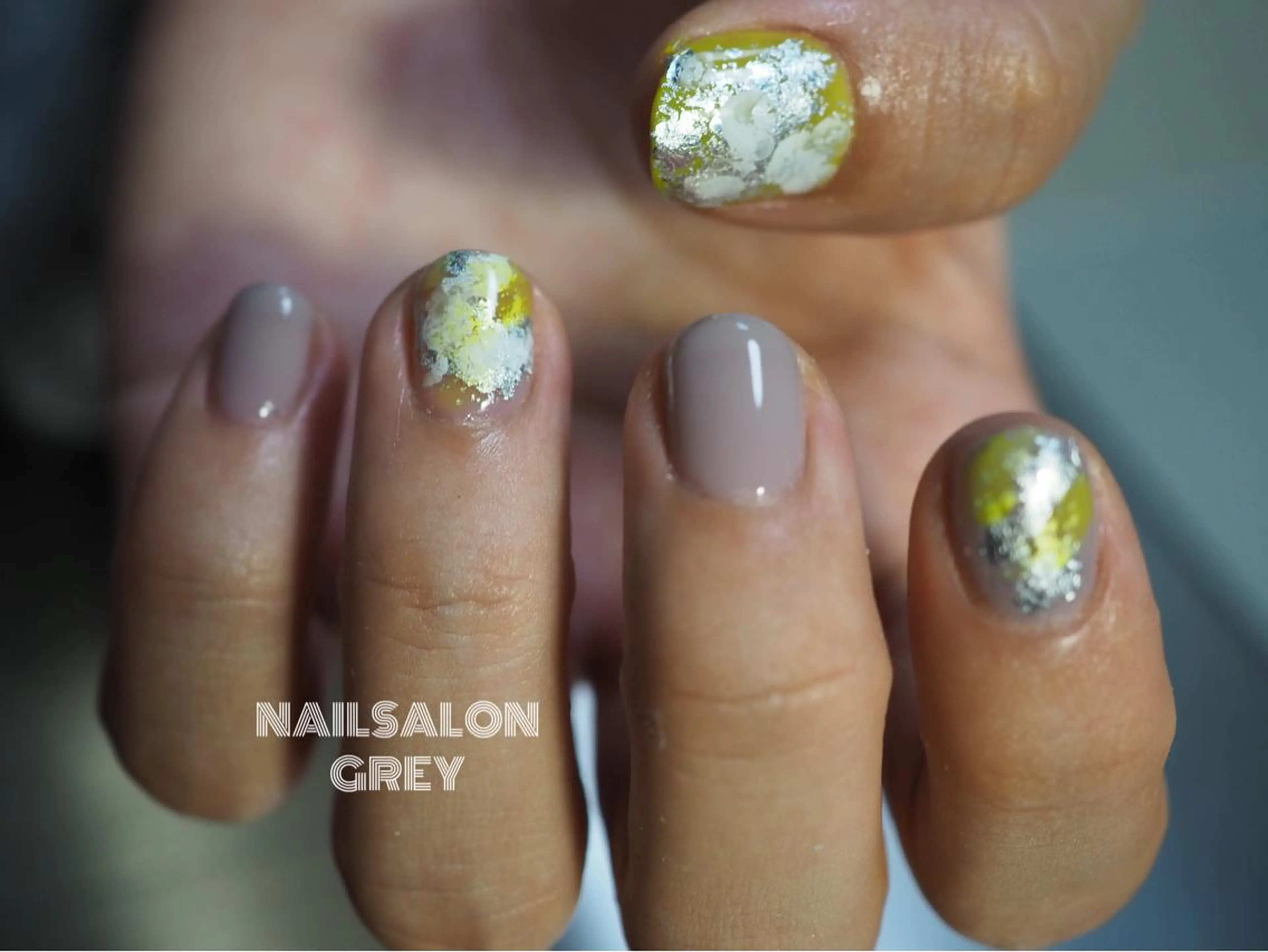 ネイル 【GREY】 TAIRAのネイルデザイン