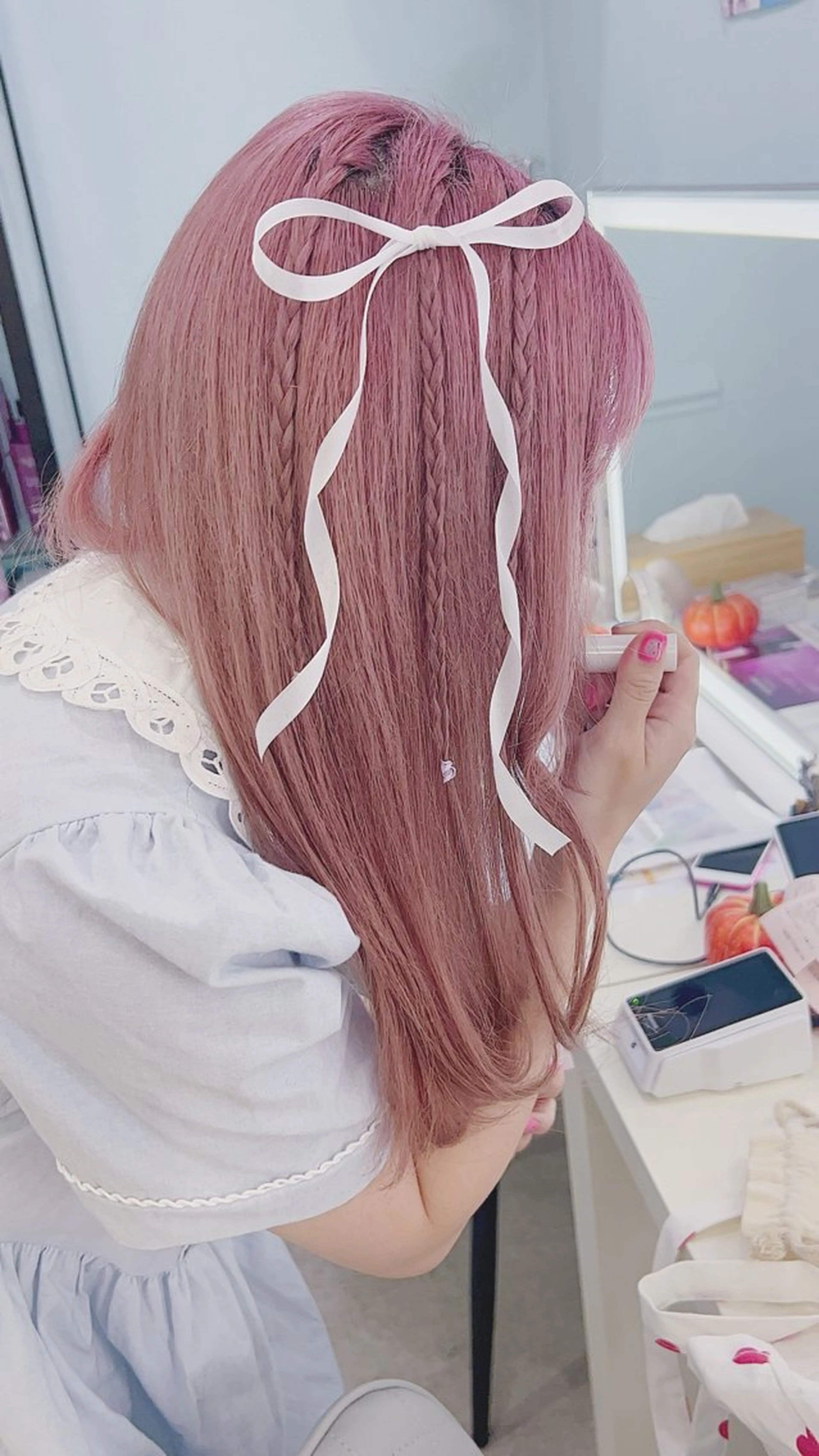 セミロング カラー カット ヘアカラー トリートメント 💕ブリーチ/ヘアメ 🎀YUUKAのヘアスタイル