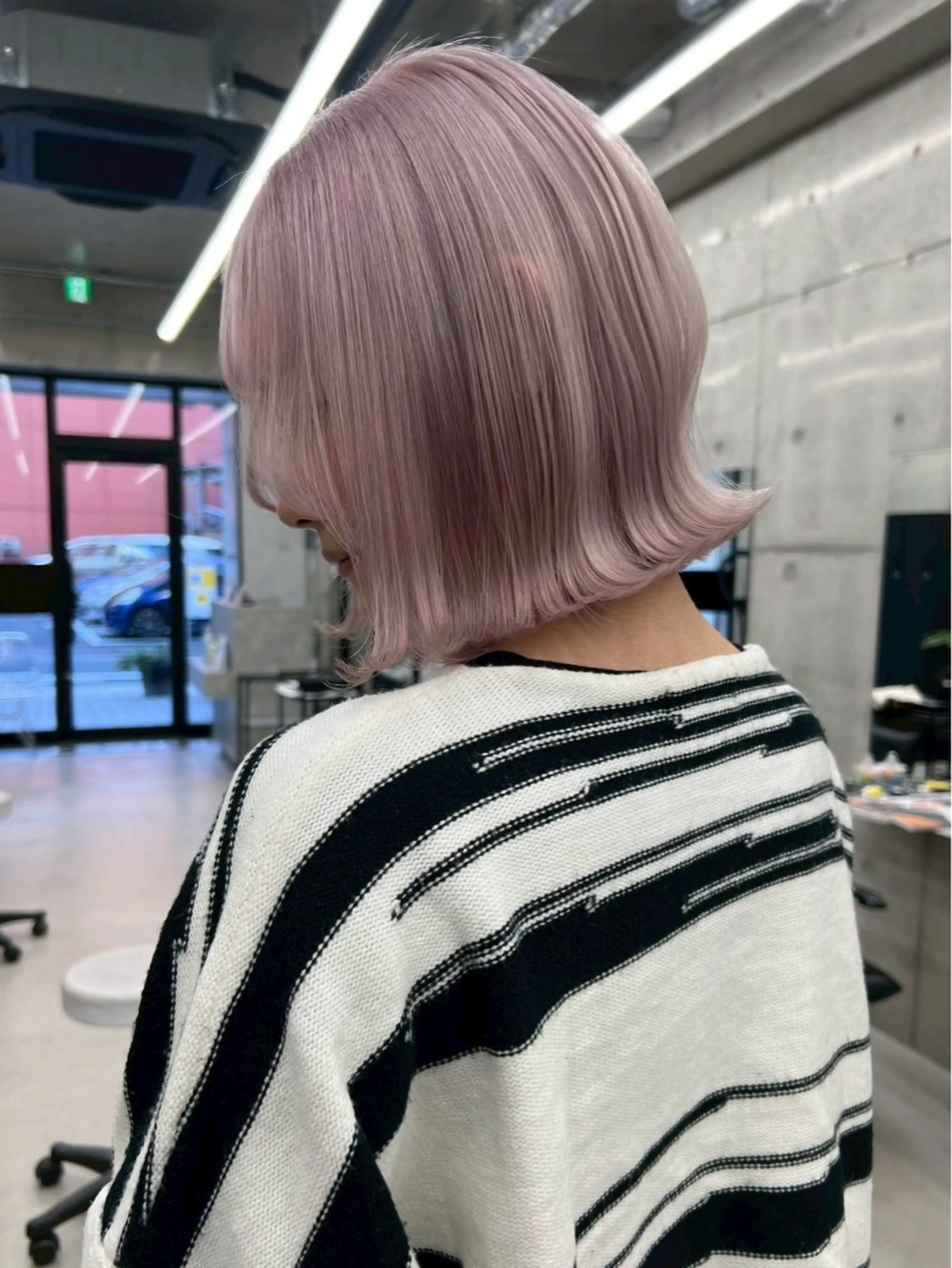【半額以下でご案内】🩶艶感たっぷり透明感カラー🩶￥8800→￥2700【カラーモデル募集】の写真