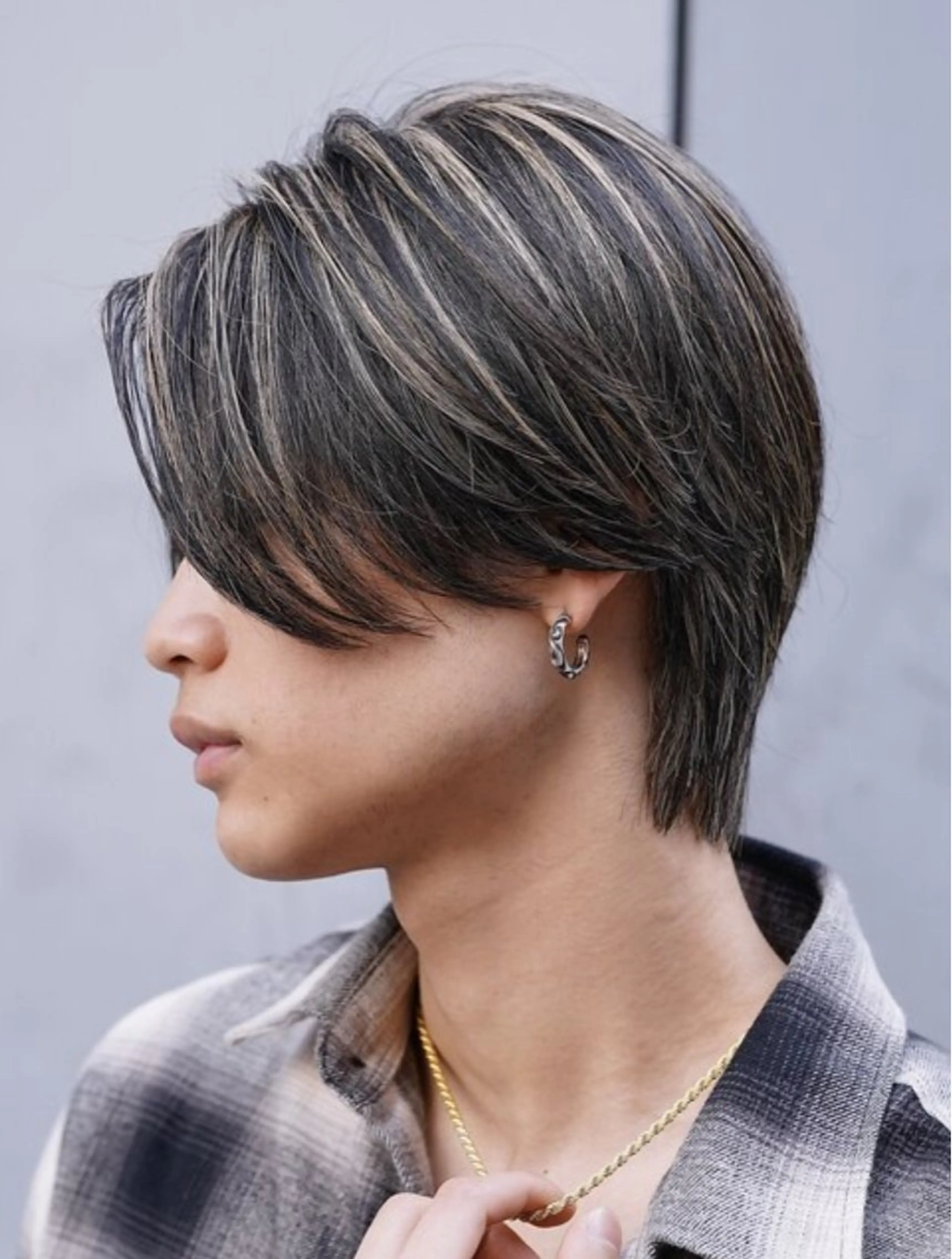 カラー メンズ メンズハイライト ハイライトカラー 🎀メンズパーマ☆ 艶カラー☆Syuriのヘアスタイル