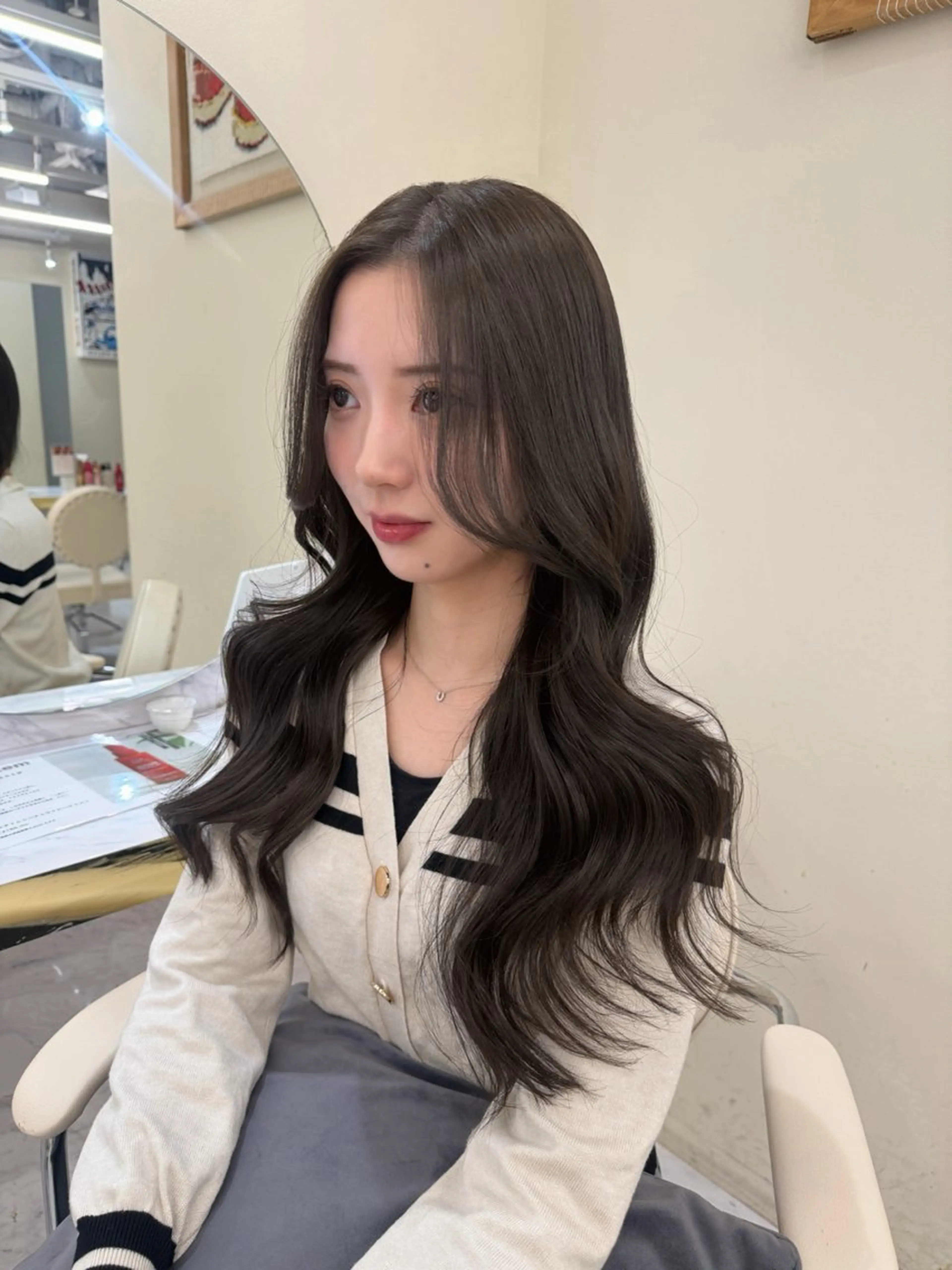 ロング カット ヘアカラー レイヤーカット/髪質 改善/momo🎀のヘアスタイル