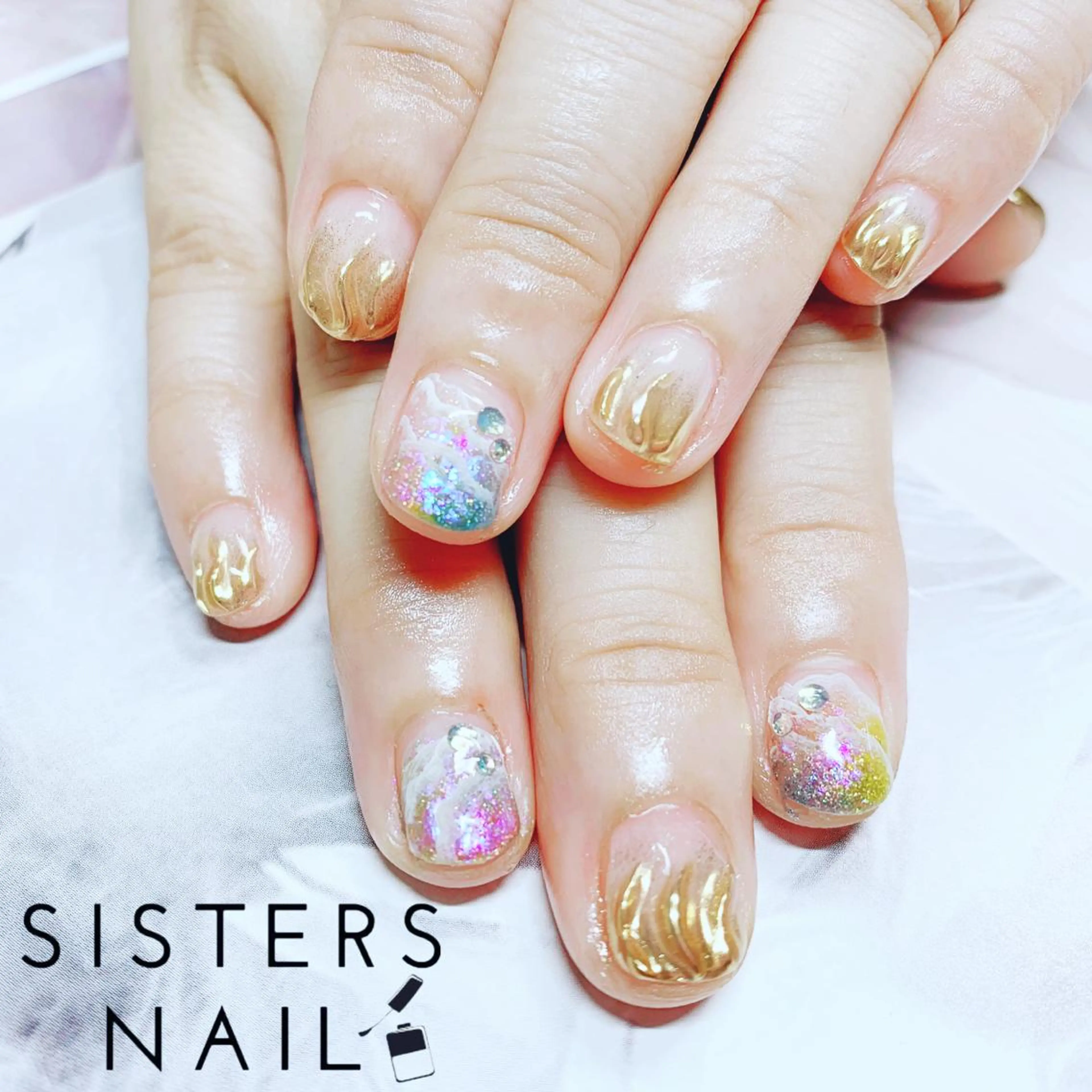ネイル ハンドネイル ハンドケア sisters nail.fのネイルデザイン
