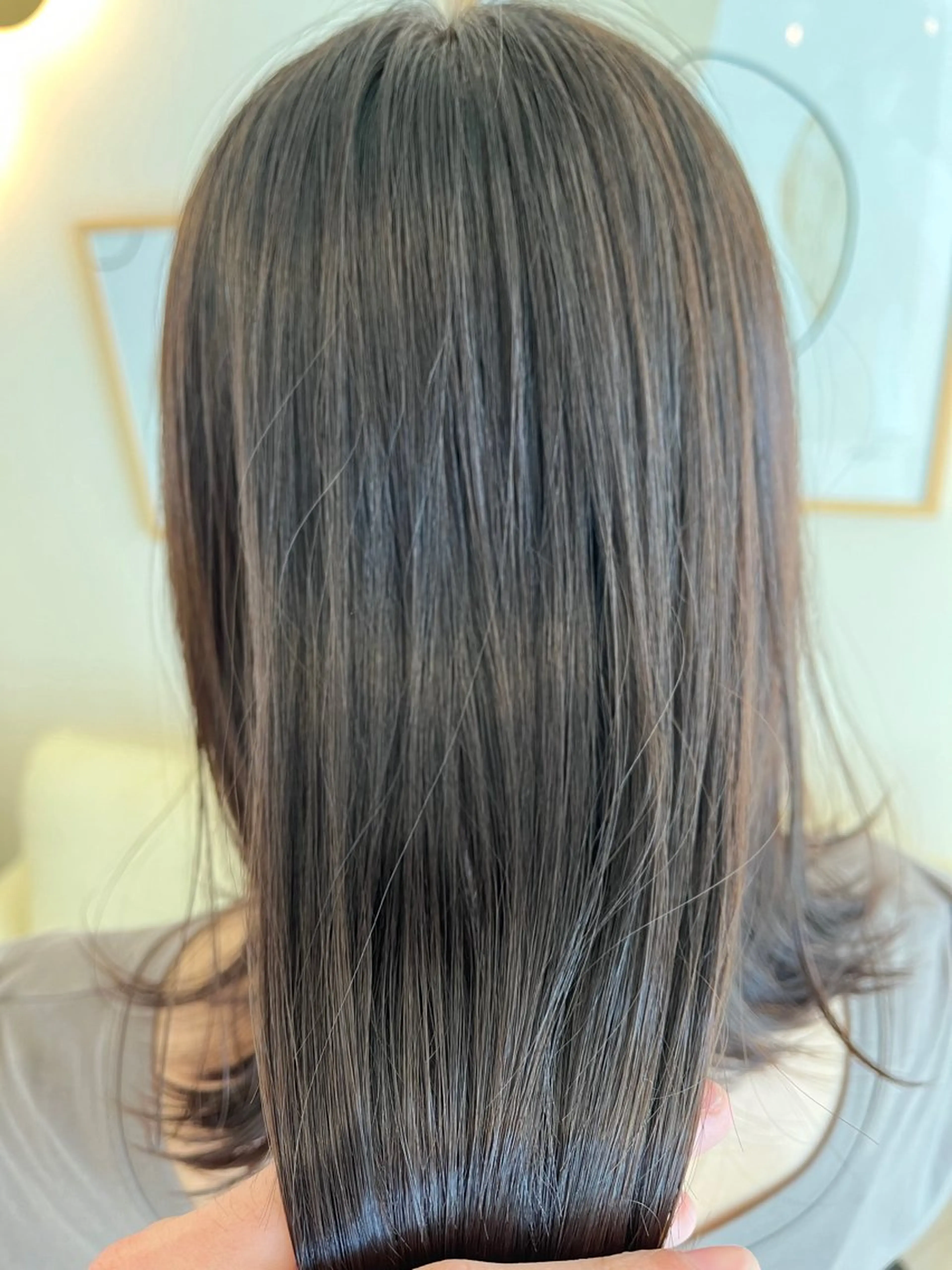 セミロング ダメージレス◎東区/ 艶カラー💫/斉藤拓のヘアスタイル