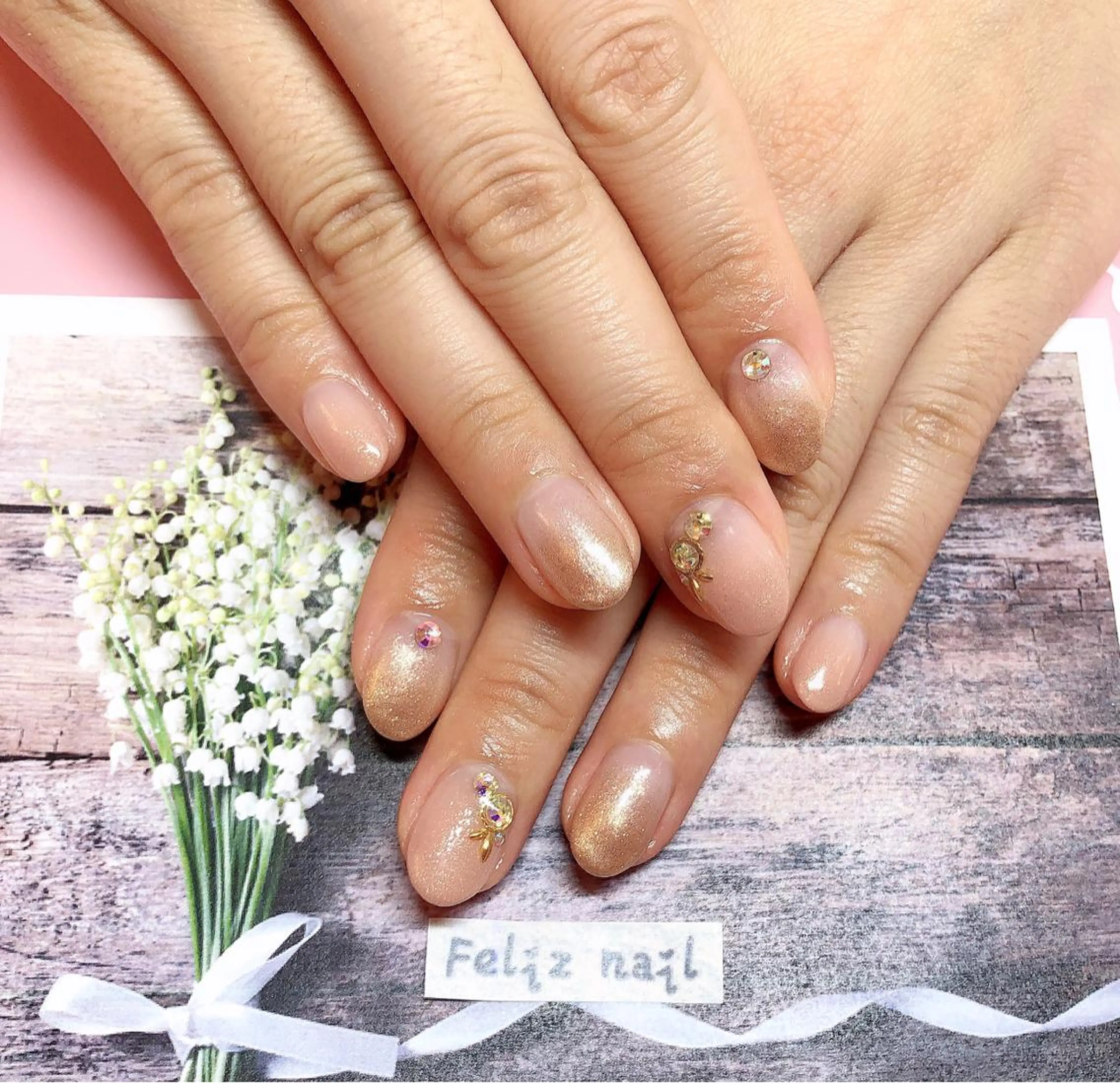 ネイル ジェルネイル パラジェル ハンドネイル ユキカ （ネイリスト）のネイルデザイン