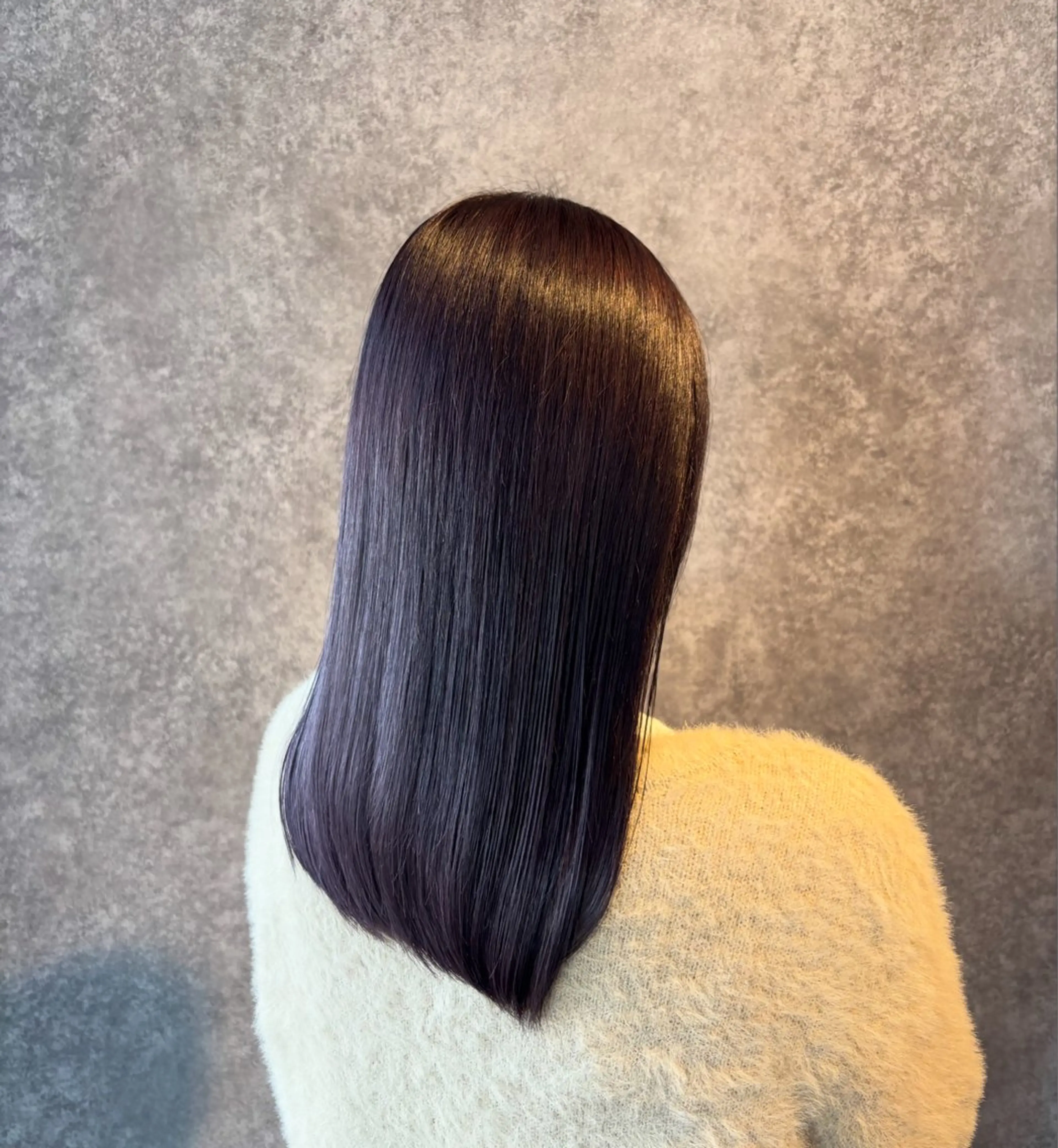 【カラーメニュー人気No.1！】透明感フルカラー+3stepシルクトリートメント🫧¥9,900→6,930の写真