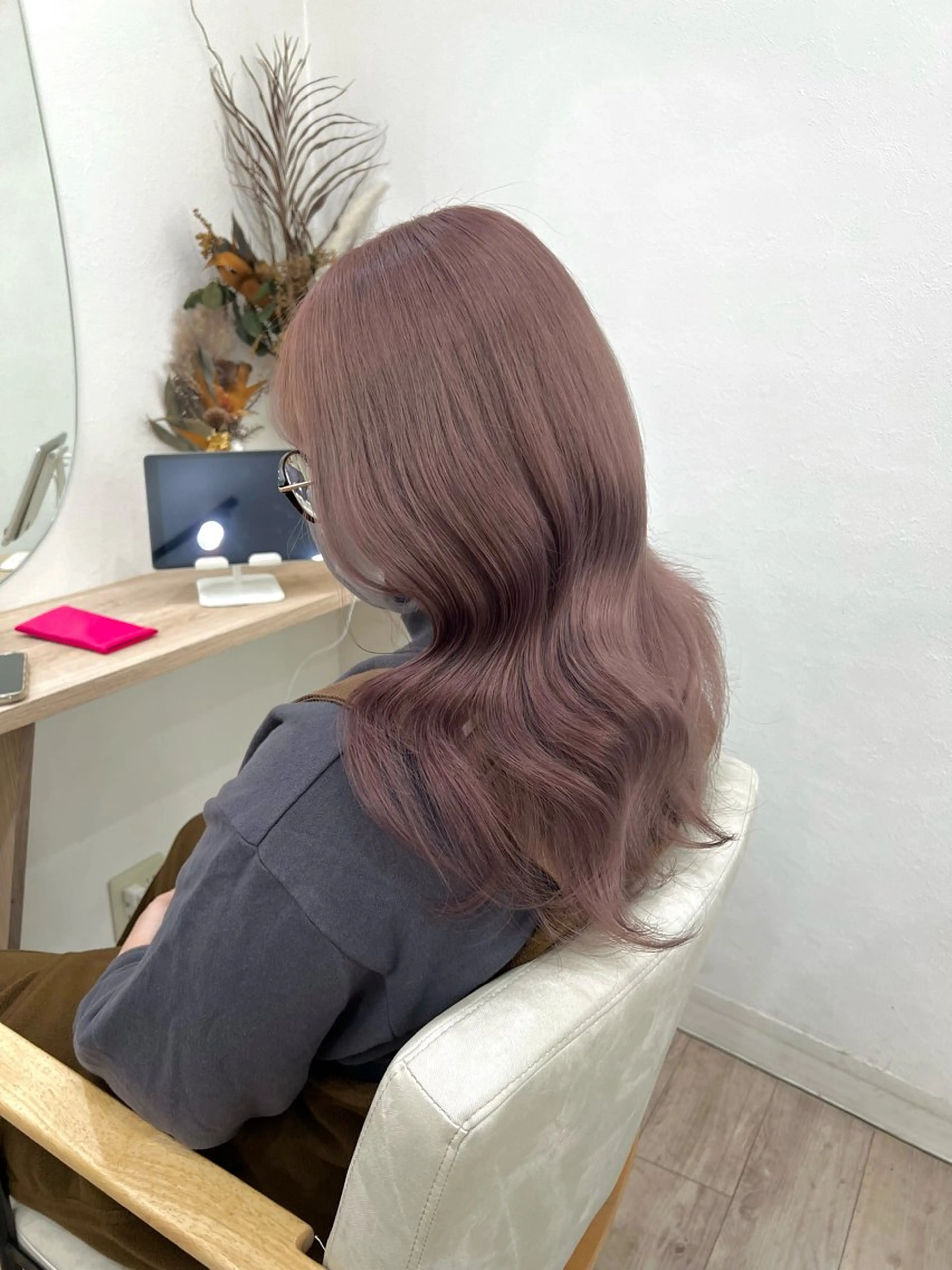 ロング カラー ヘアカラー トリートメント TOKI mahoのヘアスタイル