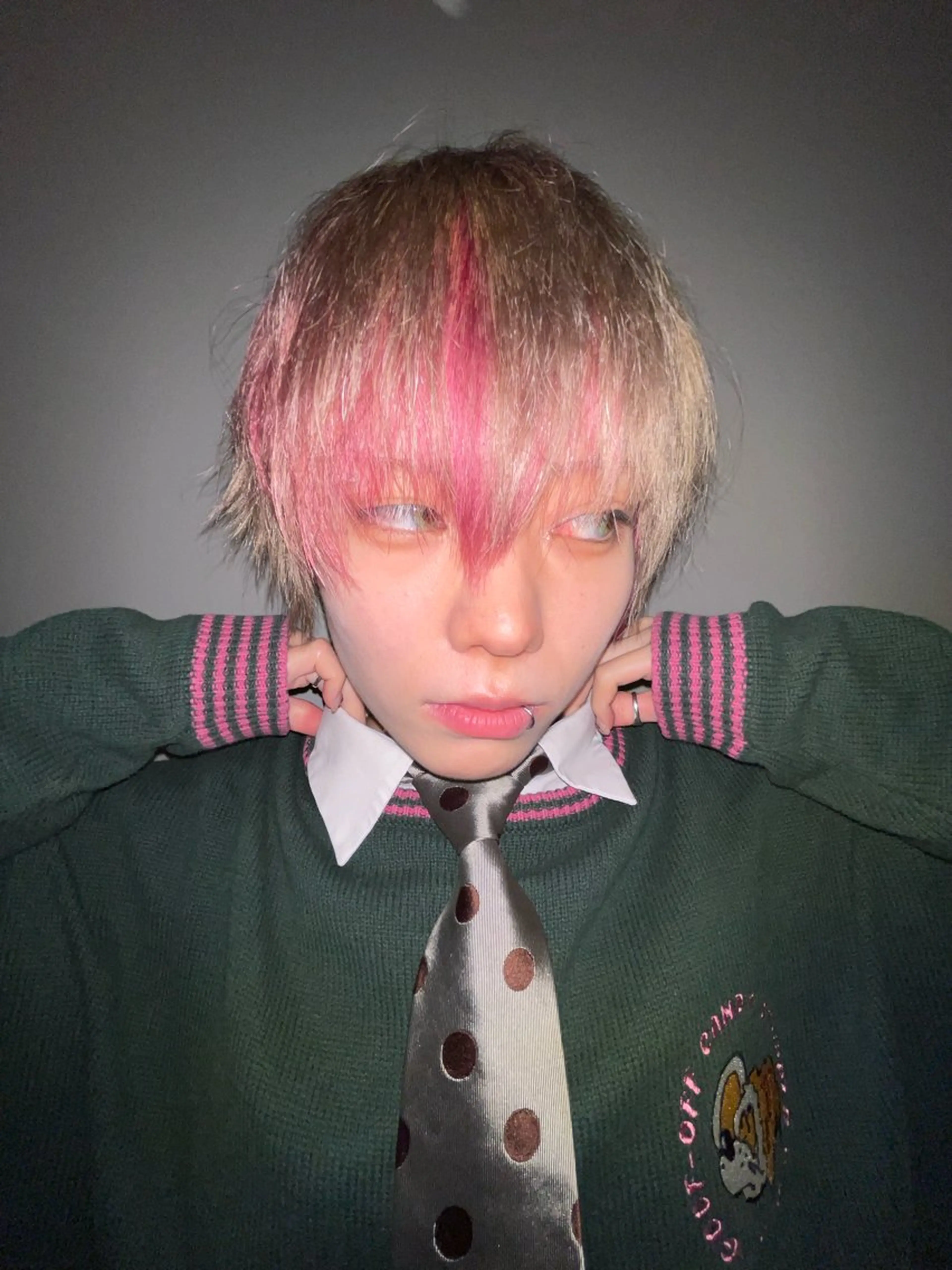 ミディアム デザインカラー★★★ Haco+shihoのヘアスタイル