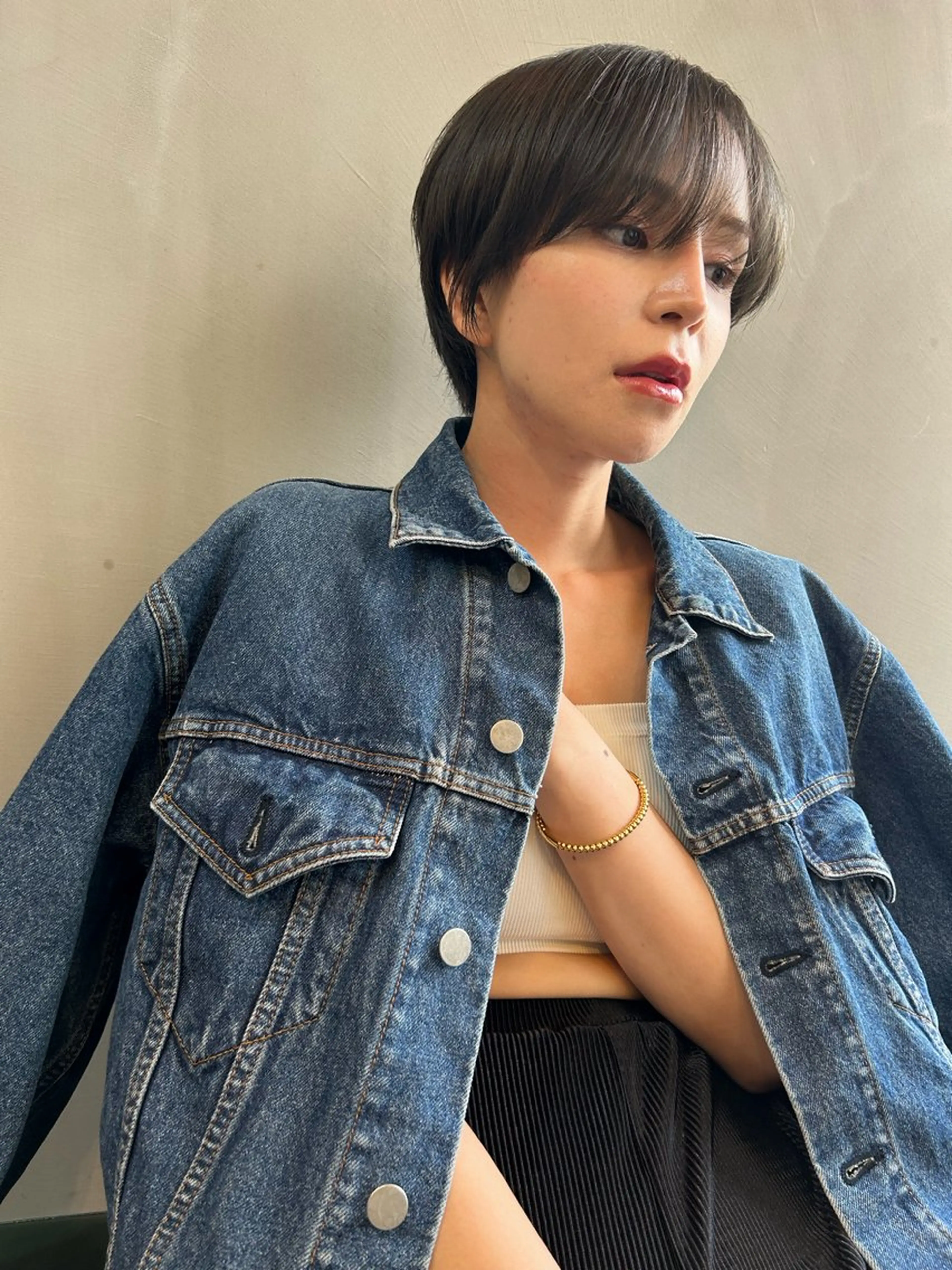 ショート カラー ショート/ボブ/ 心斎橋/宮脇美奈のヘアスタイル