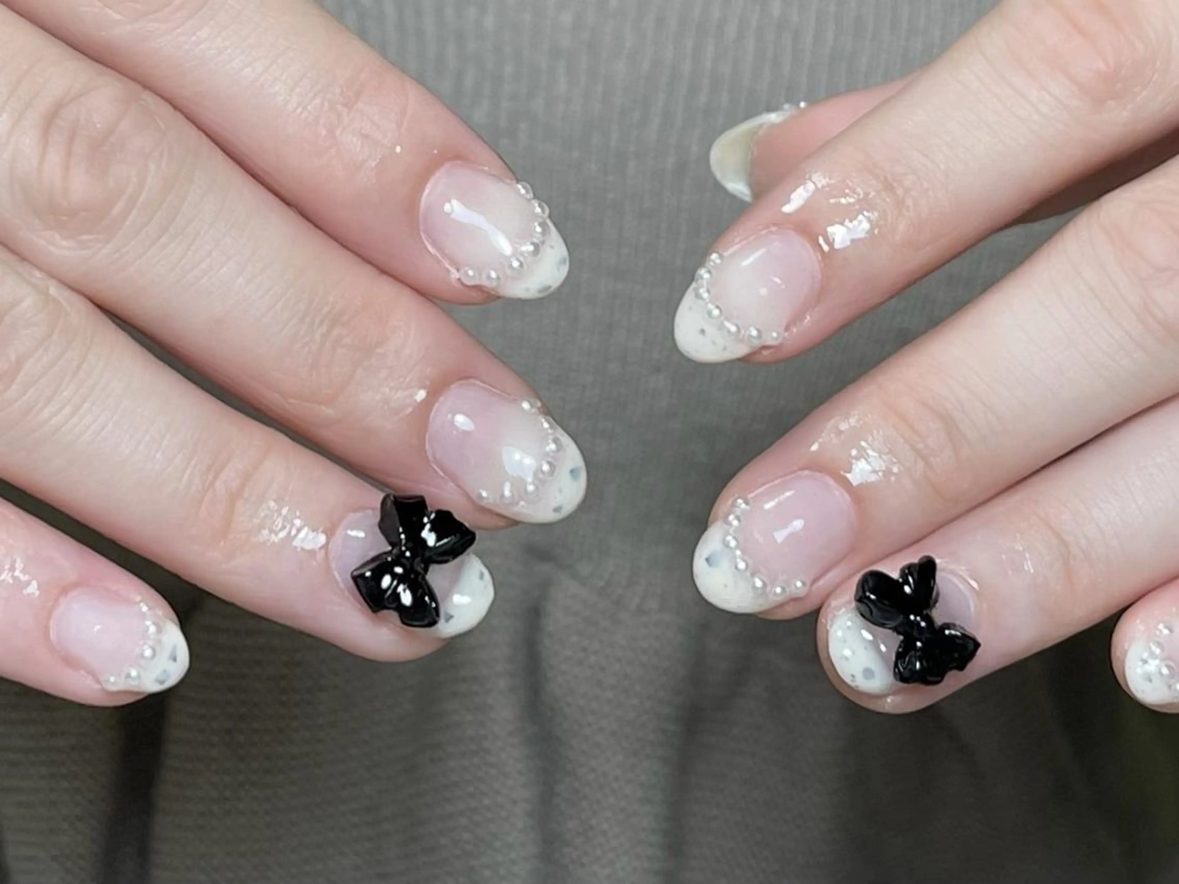 ネイル ハンドネイル 🦋y y Nail 🤍のネイルデザイン