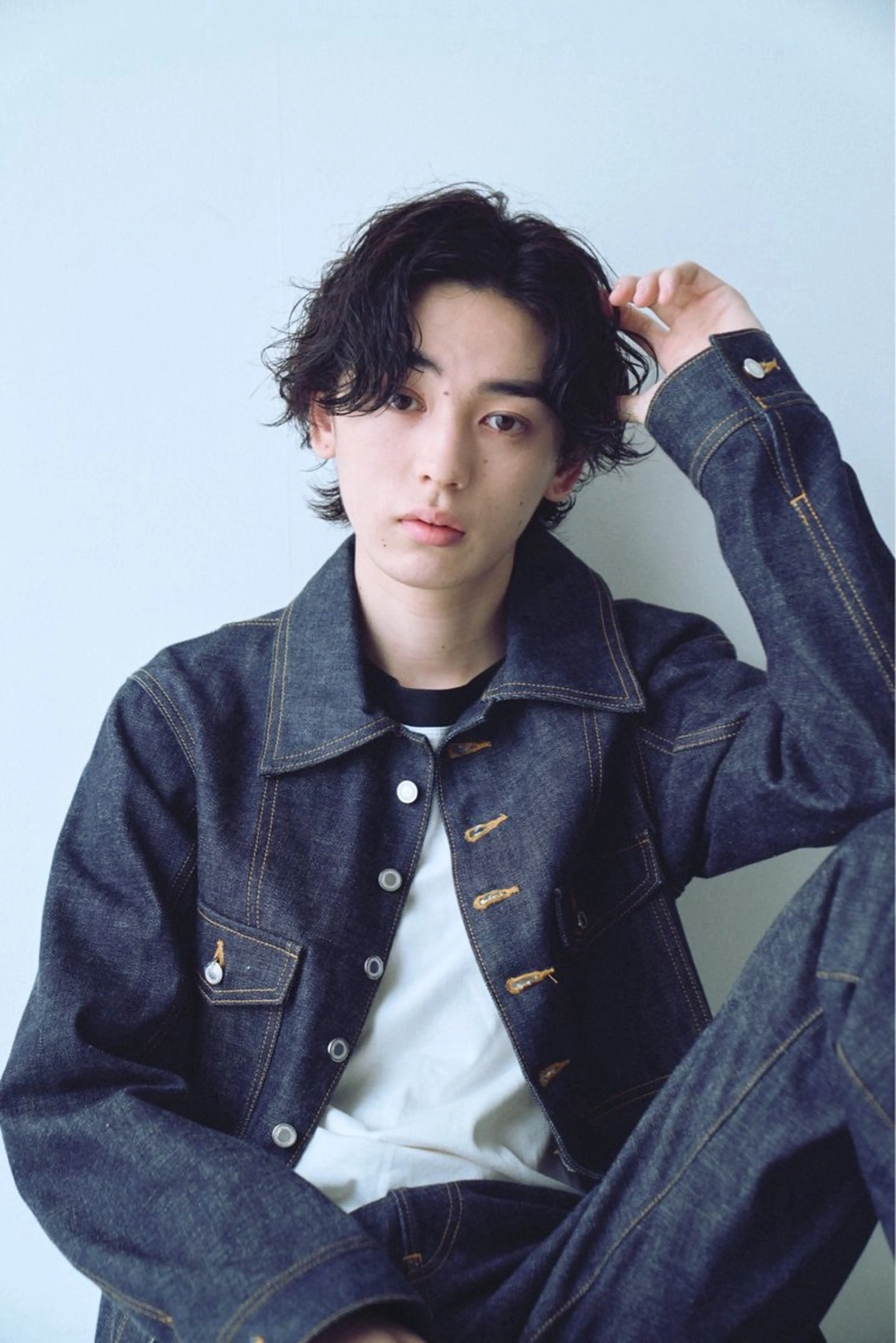 メンズ アイブロウ 山崎 彩音のヘアスタイル