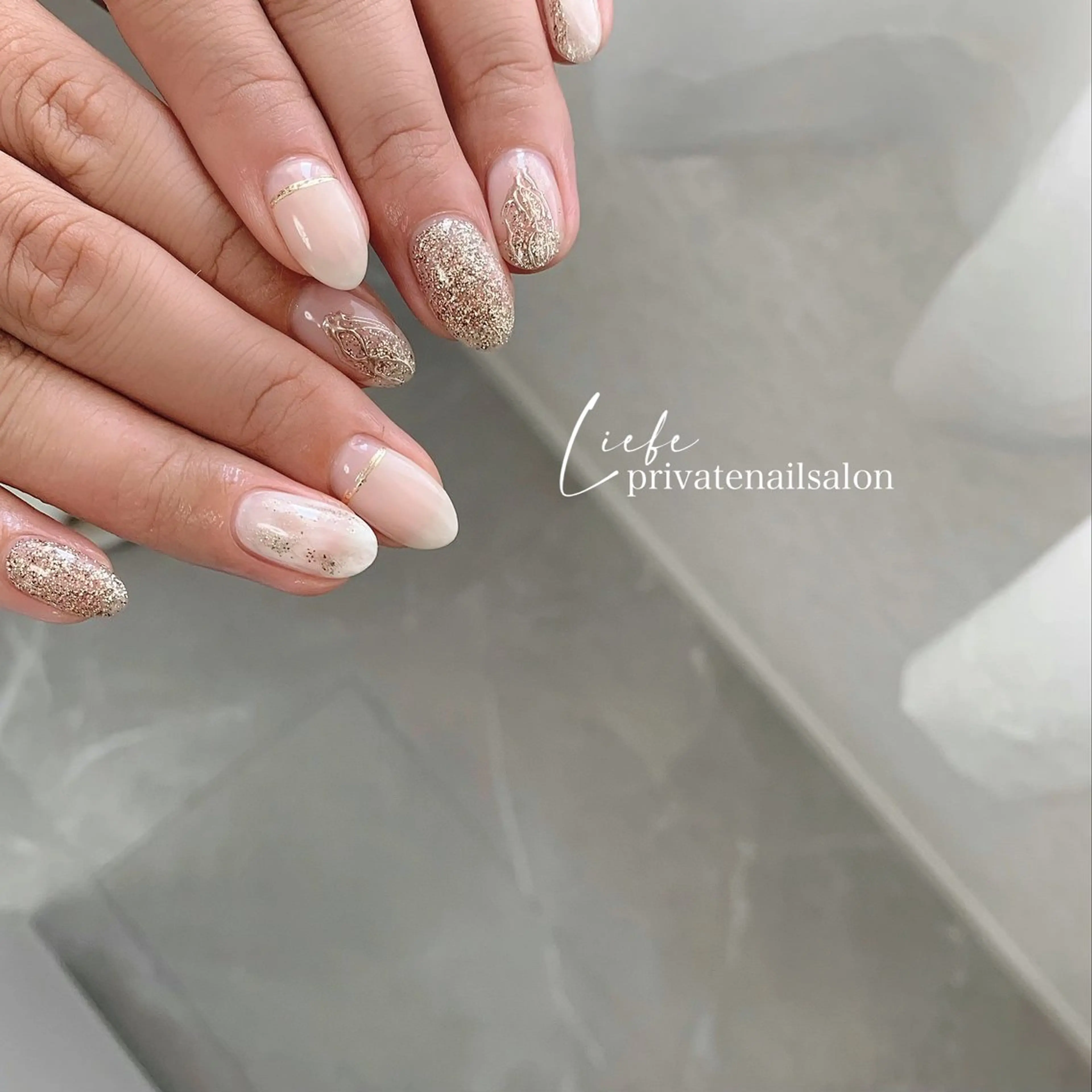 ネイル ハンドネイル Liebe nailのネイルデザイン