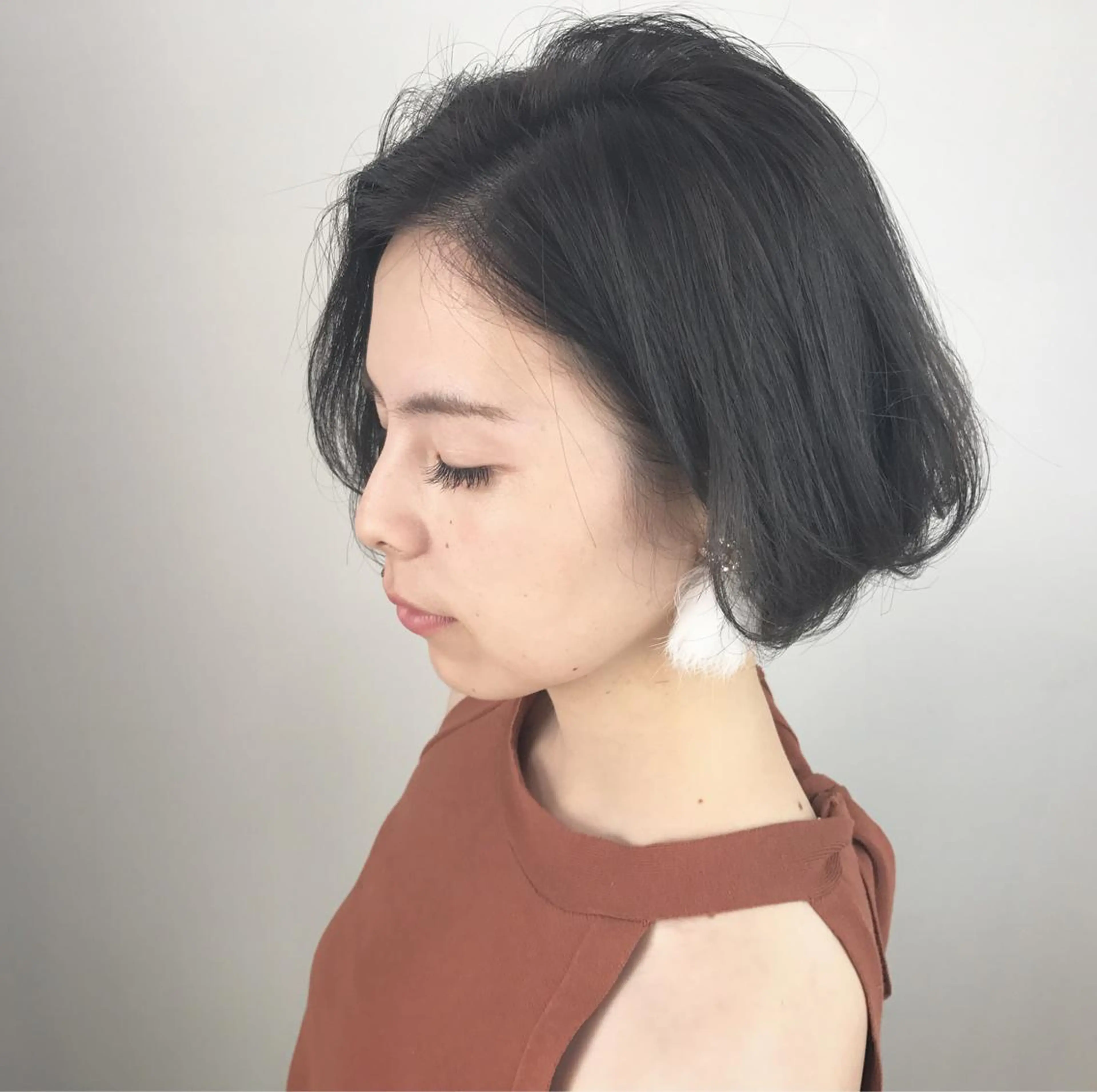 ショート CHELSEA神戸所属・MORISAKI ✂︎縮毛矯正のヘアスタイル