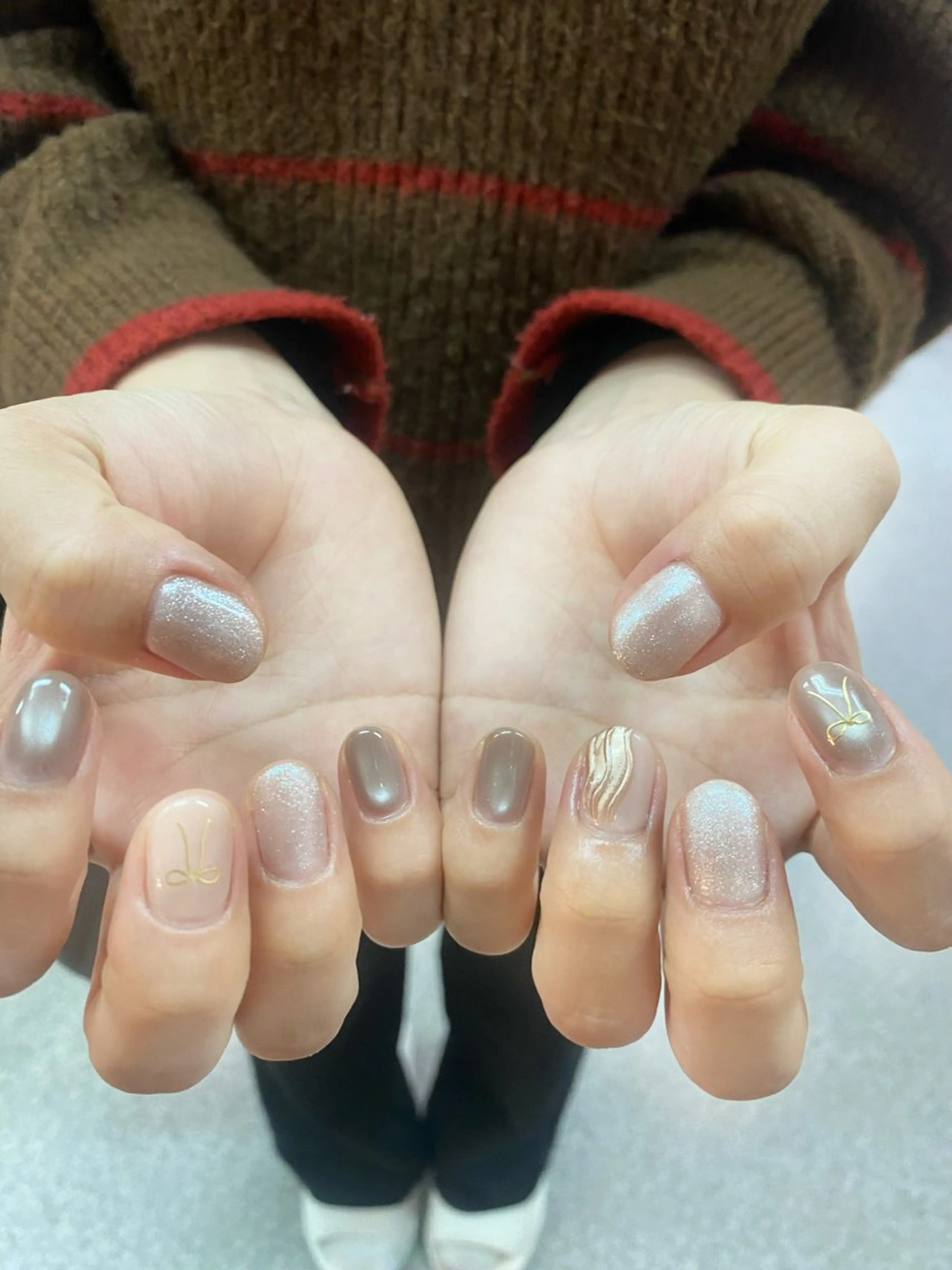 ネイル ハンドネイル Teasiameme ヒノのネイルデザイン