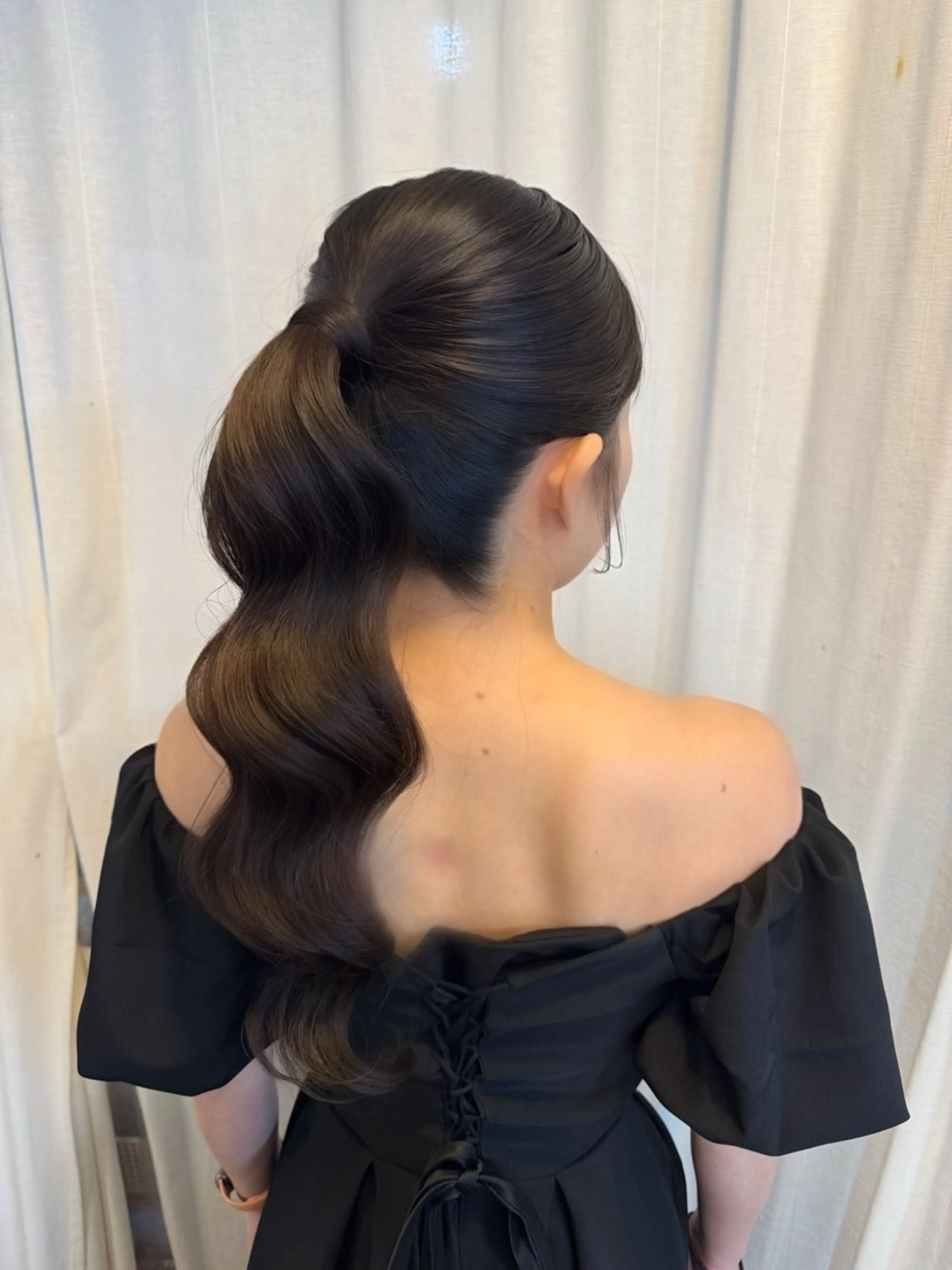 ヘアアレンジ 結婚式・ブライダル ヘアメイク10年から 美容師💄Anriのヘアスタイル