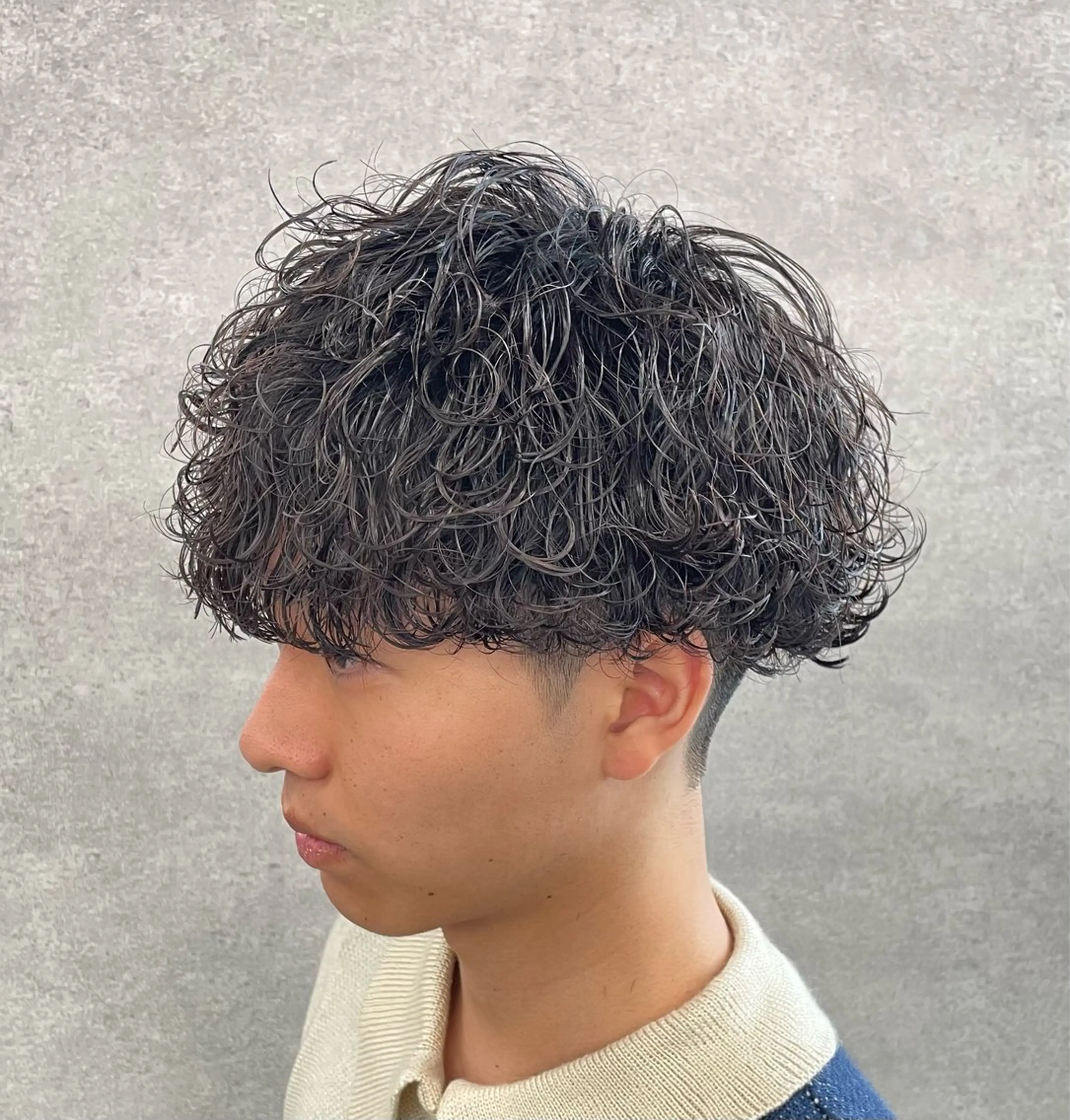 パーマ メンズ カット パーマ トリートメント ヘッドスパ ヘアセット 💎メンズ特化💎 tomokiのヘアスタイル