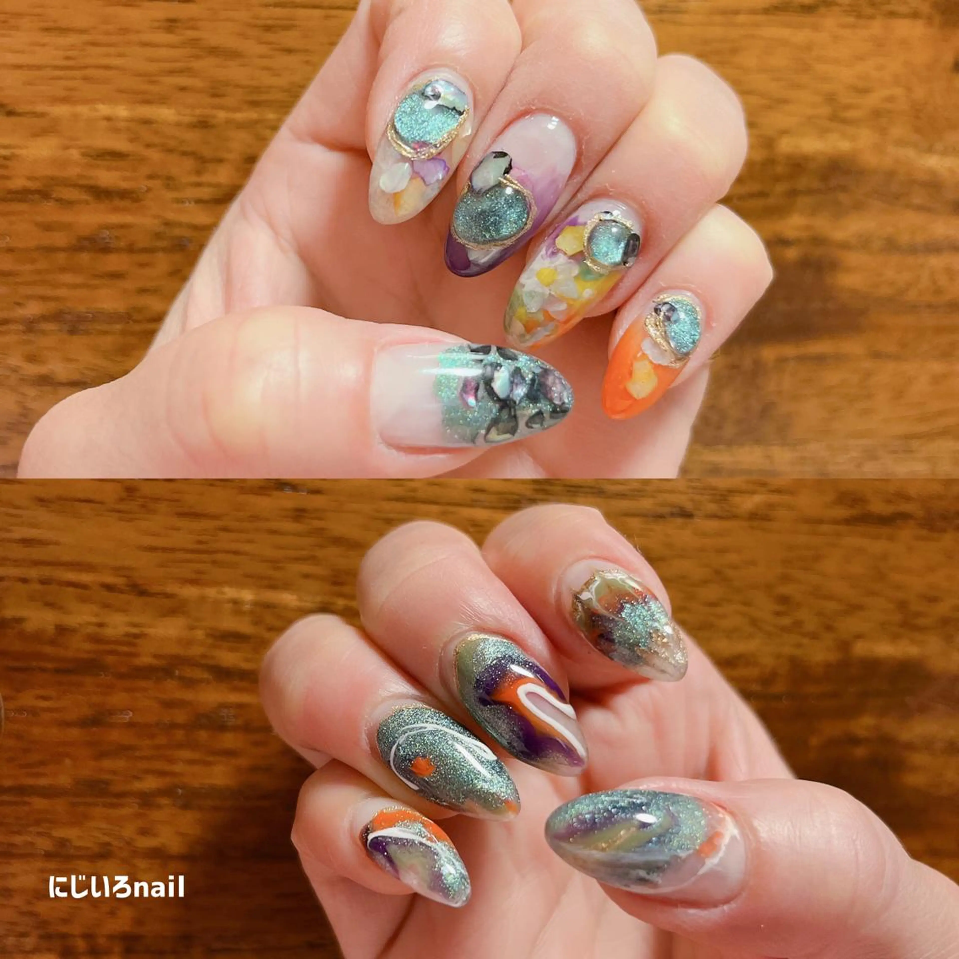 ネイル にじいろ nailのネイルデザイン