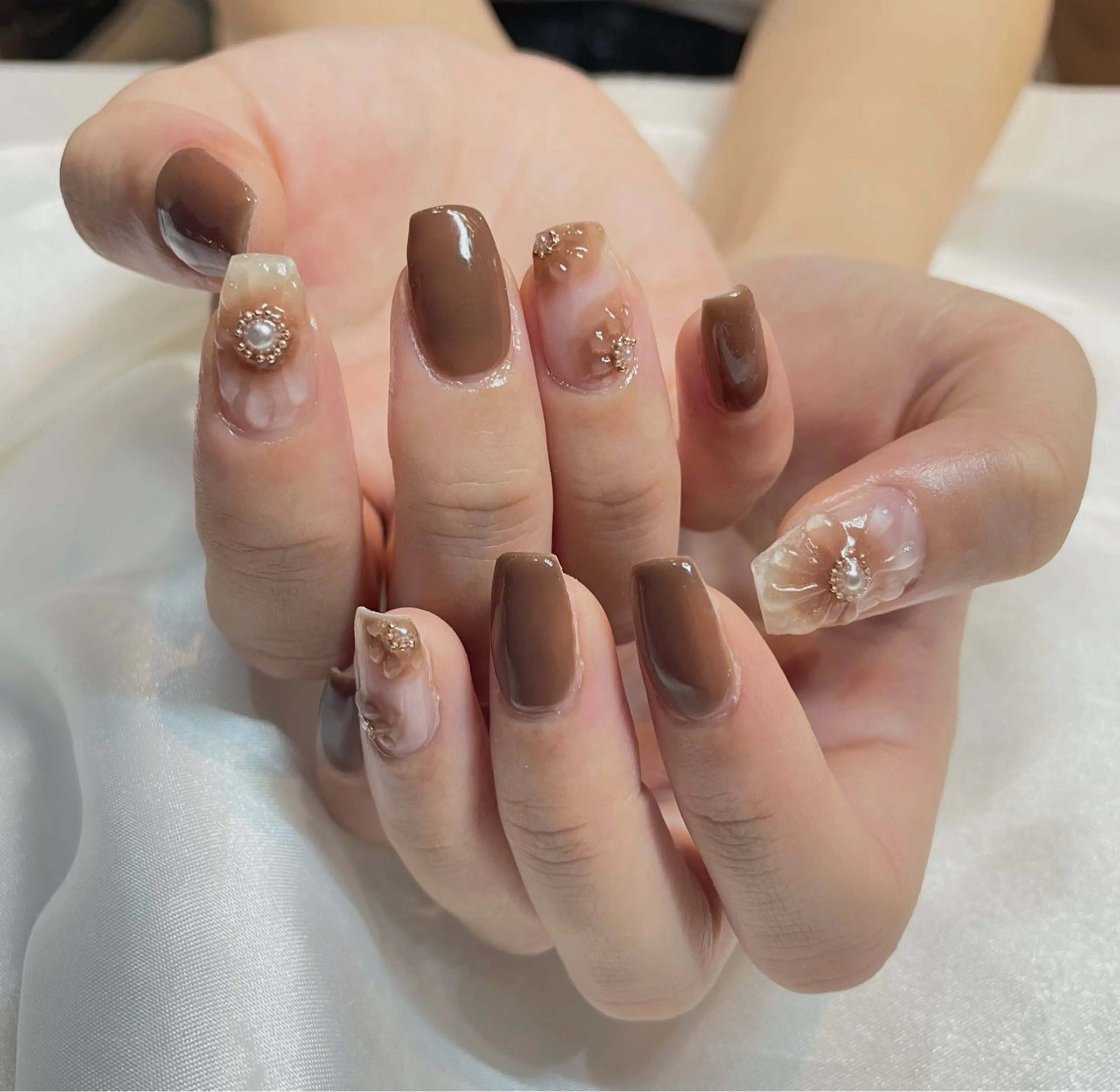 ネイル ハンドネイル 阿部 楓のネイルデザイン