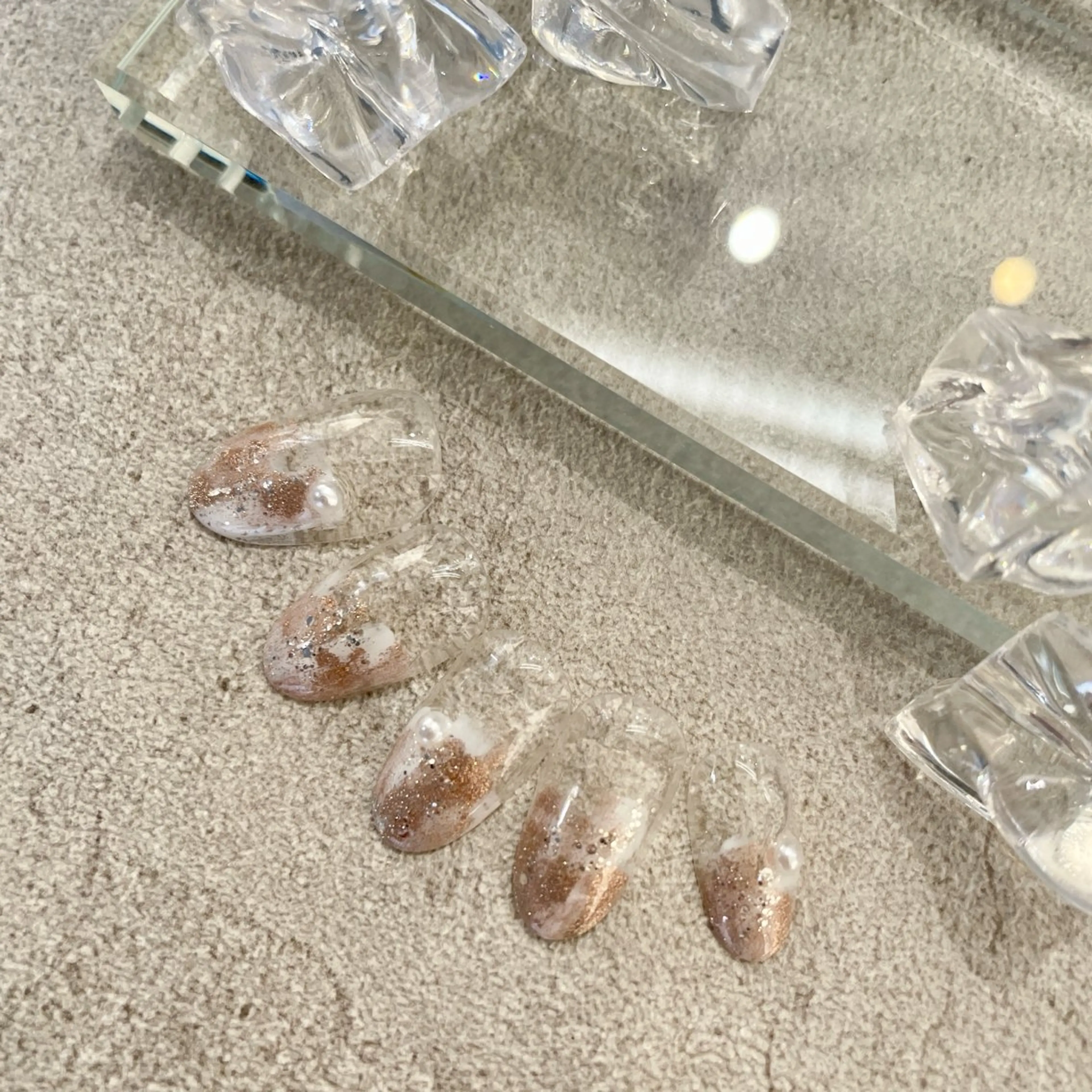 オフなし定額ネイル【シンプル】の写真