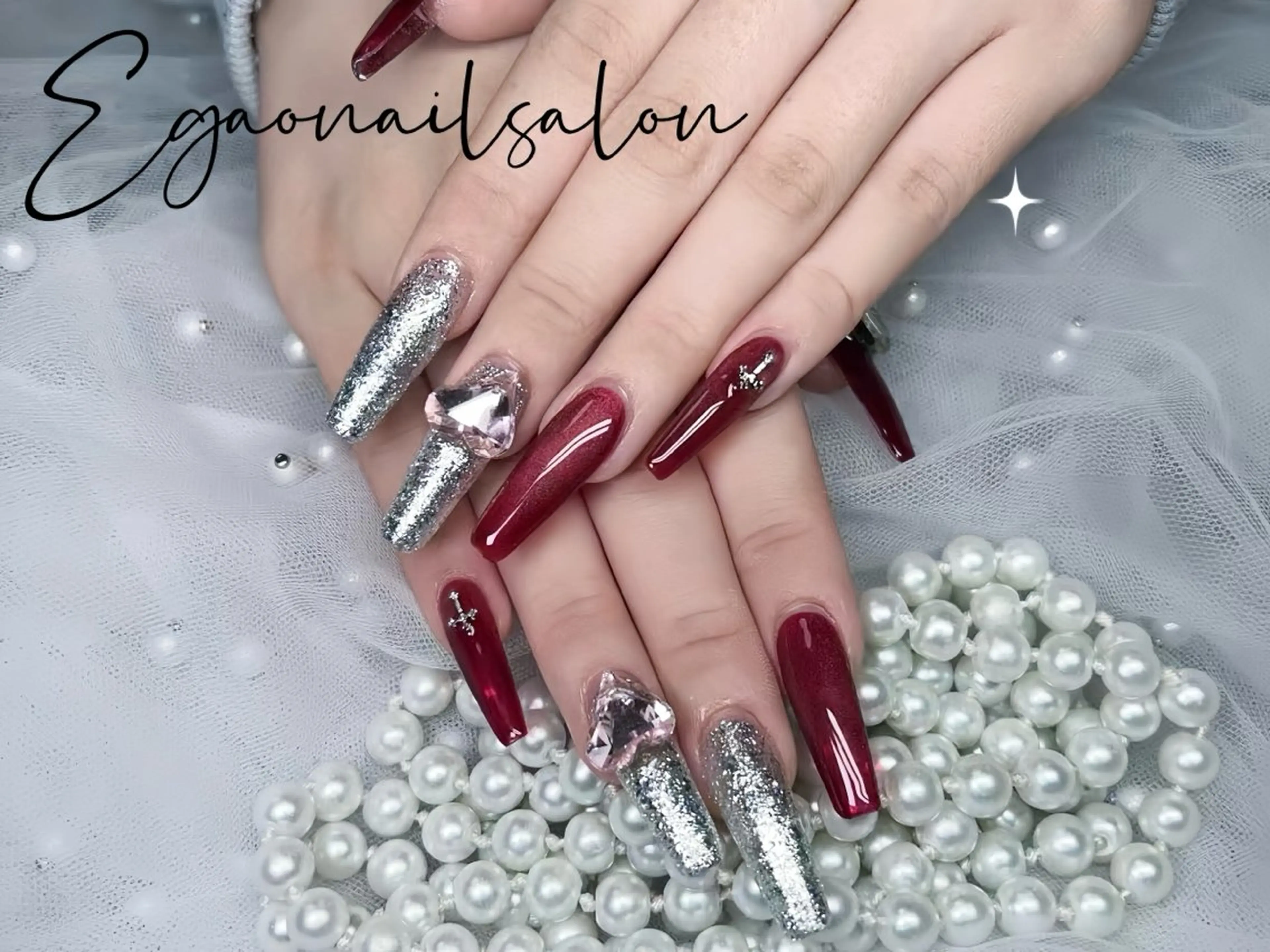 ネイル アートネイル フットネイル フレンチネイル ジェルネイル グラデーション ハンドネイル Egao Nail錦糸町店のネイルデザイン