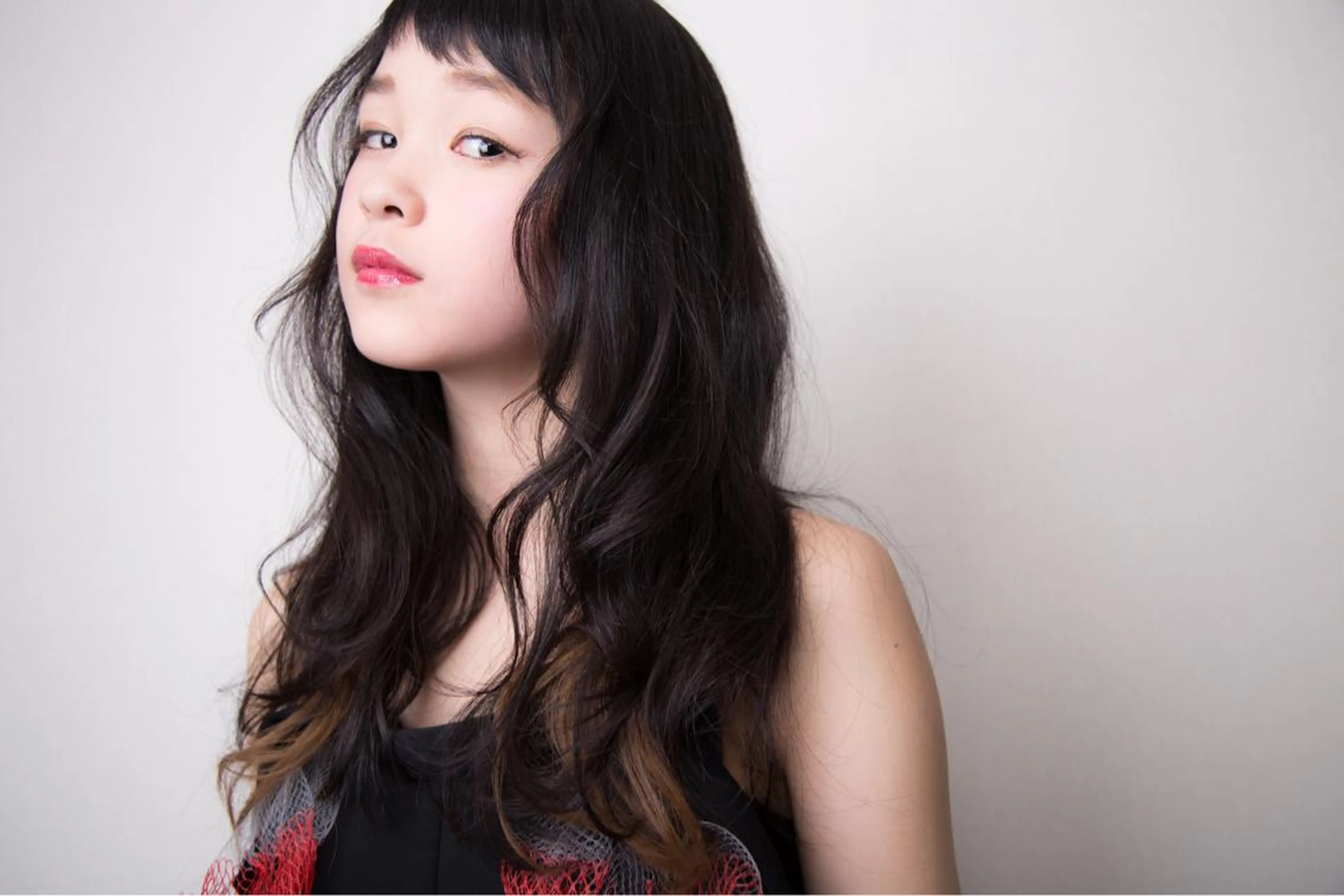 ロング パーマ 池田 真由美のヘアスタイル