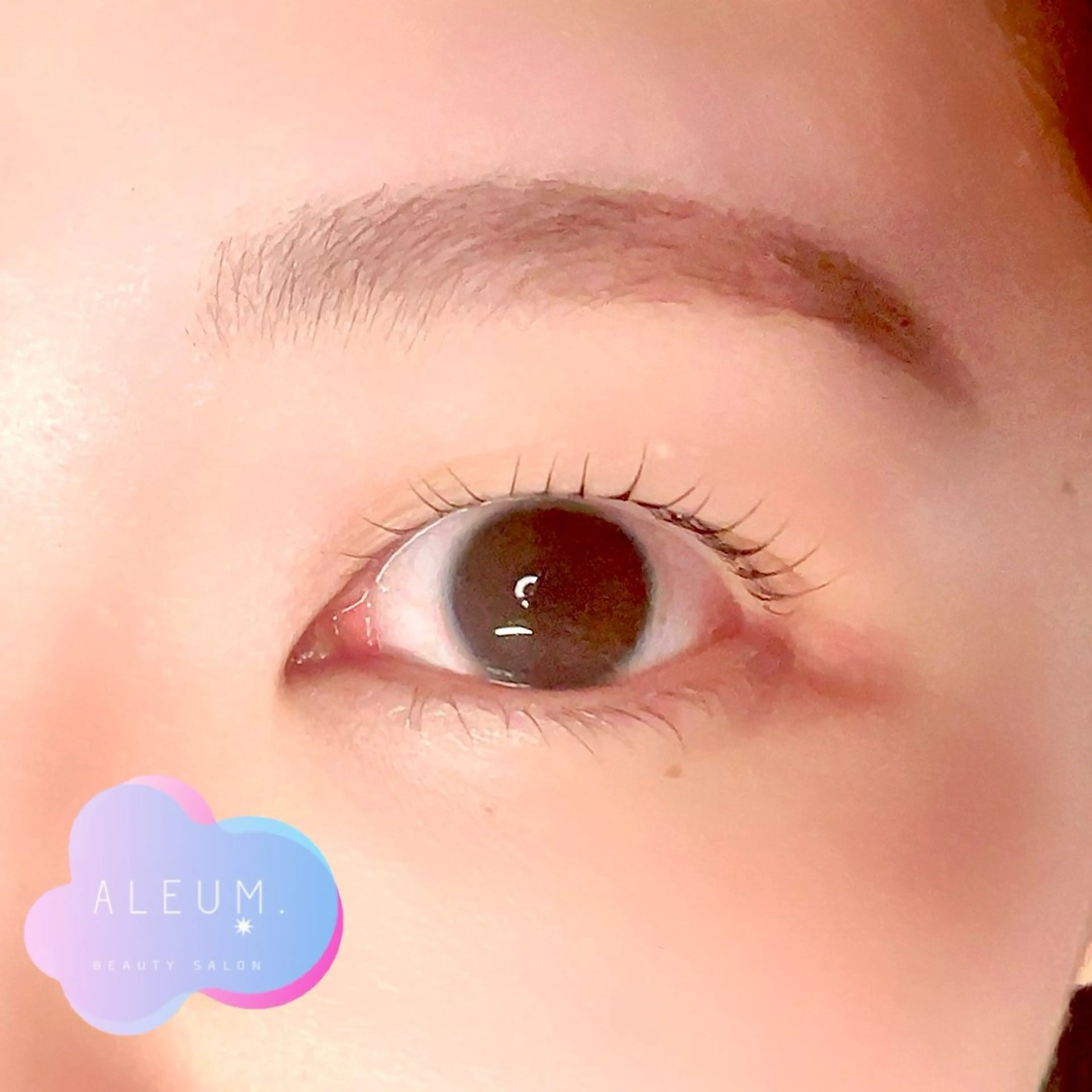 マツエク・マツパ 一重×まつ毛パーマ 🌈ALEUM.🌈 アルムのマツエク・マツパデザイン