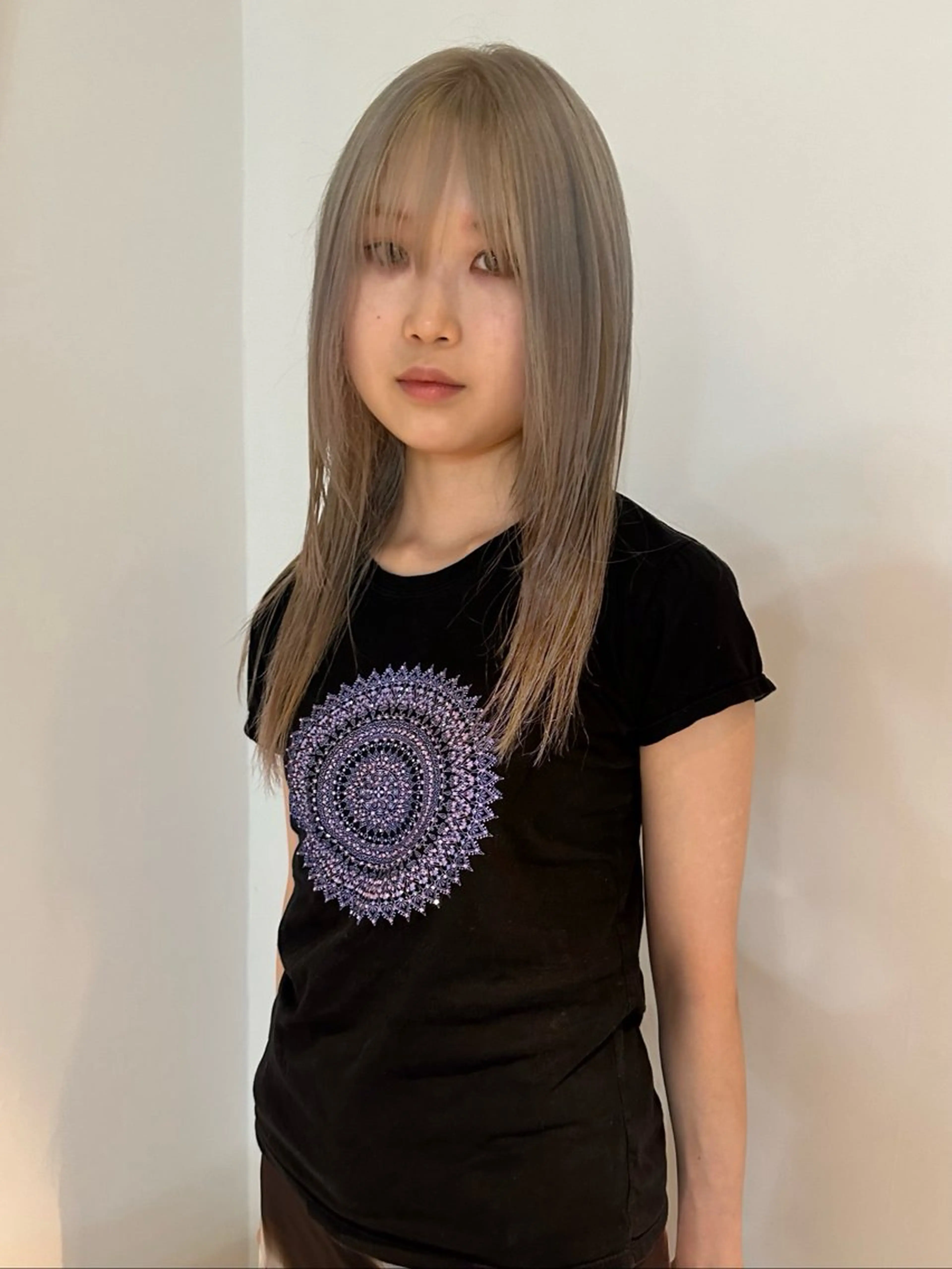 セミロング カラー カット ヘアカラー トリートメント 🎀オイダイラ モモカ🎀のヘアスタイル