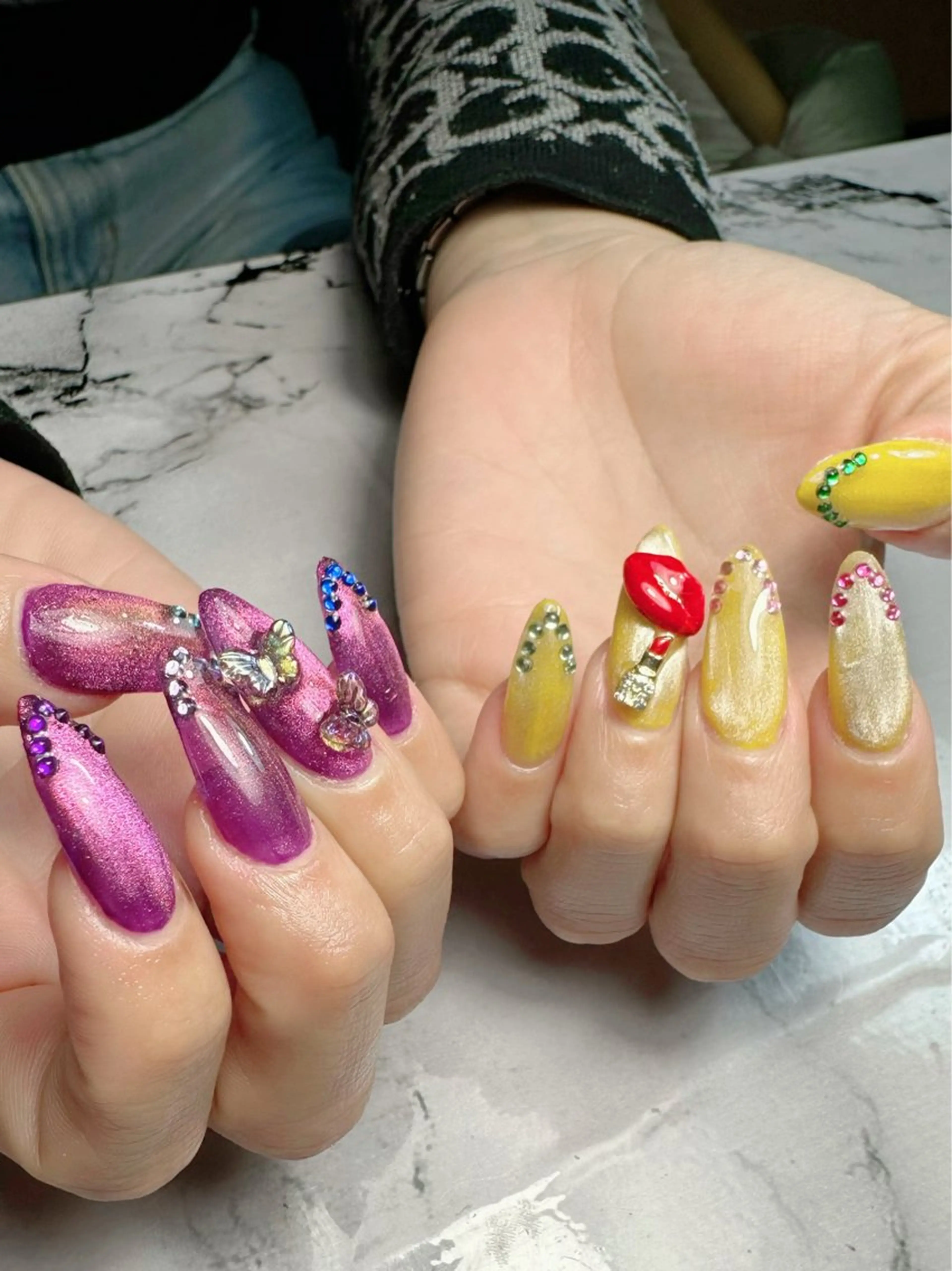 ネイル 新山 聖のネイルデザイン