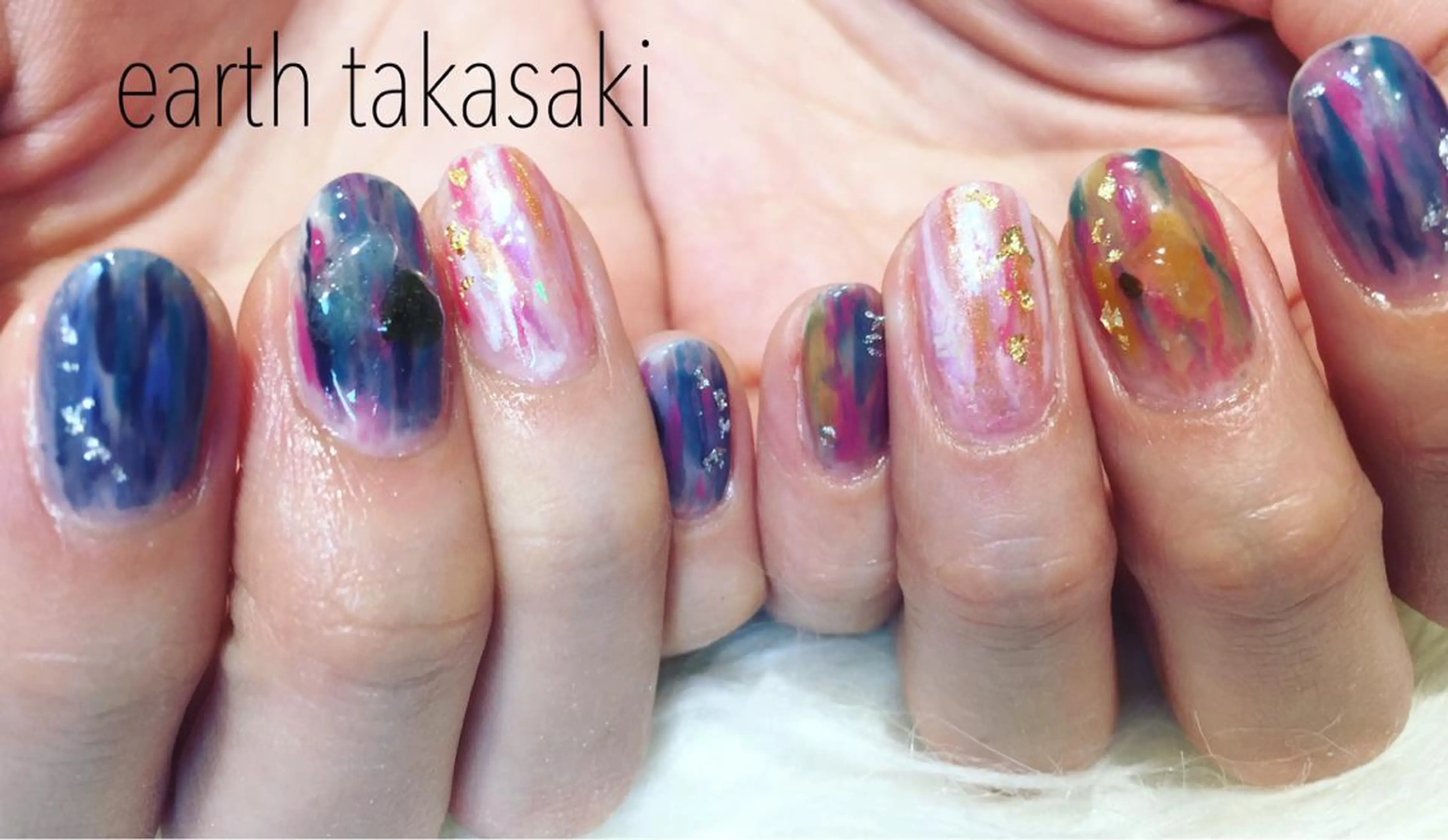 ネイル ニュアンスネイル EARTH nanaのネイルデザイン