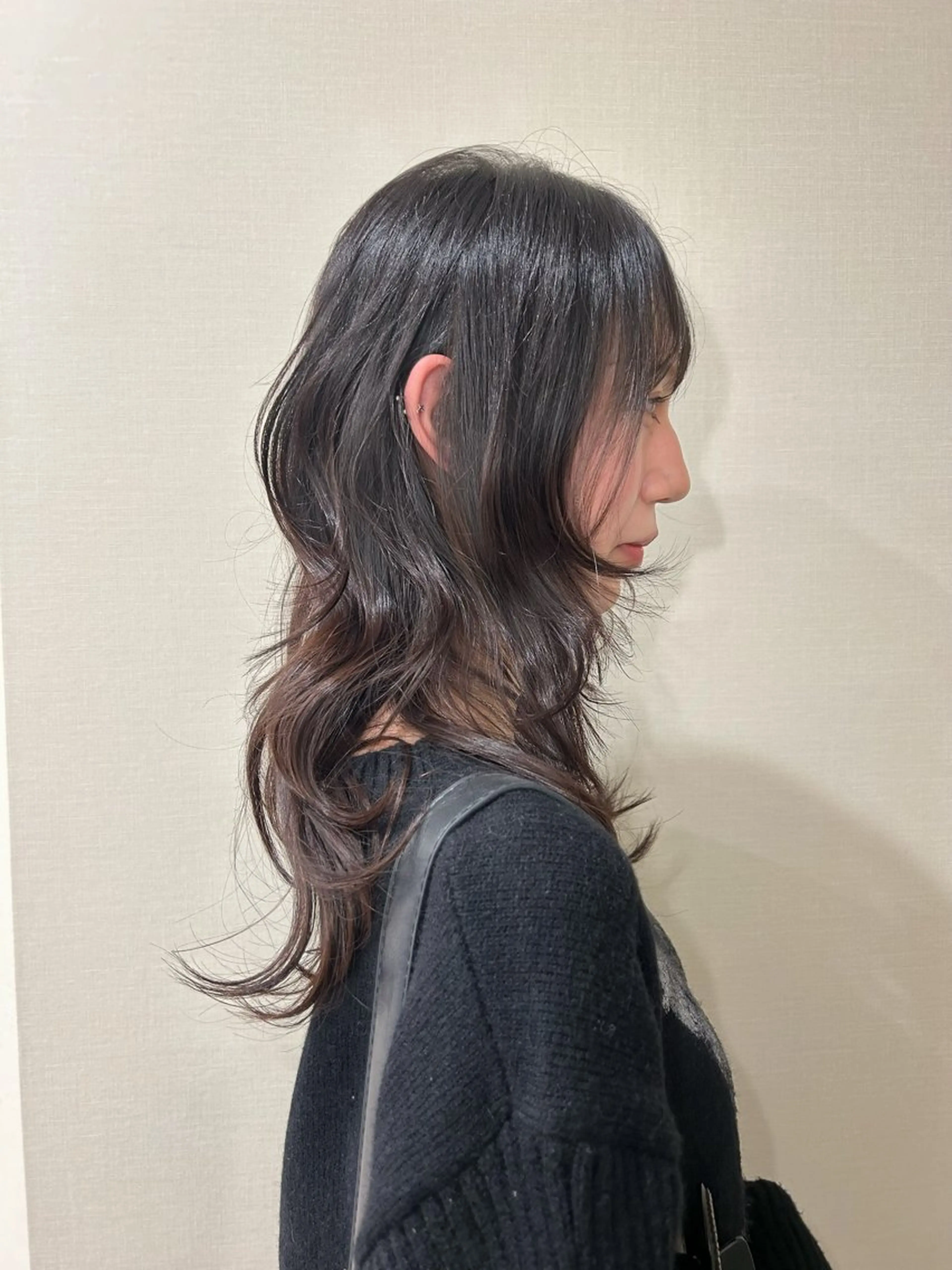 ロング ハッシュカット カット hair&eye🎀 /momoKaのヘアスタイル