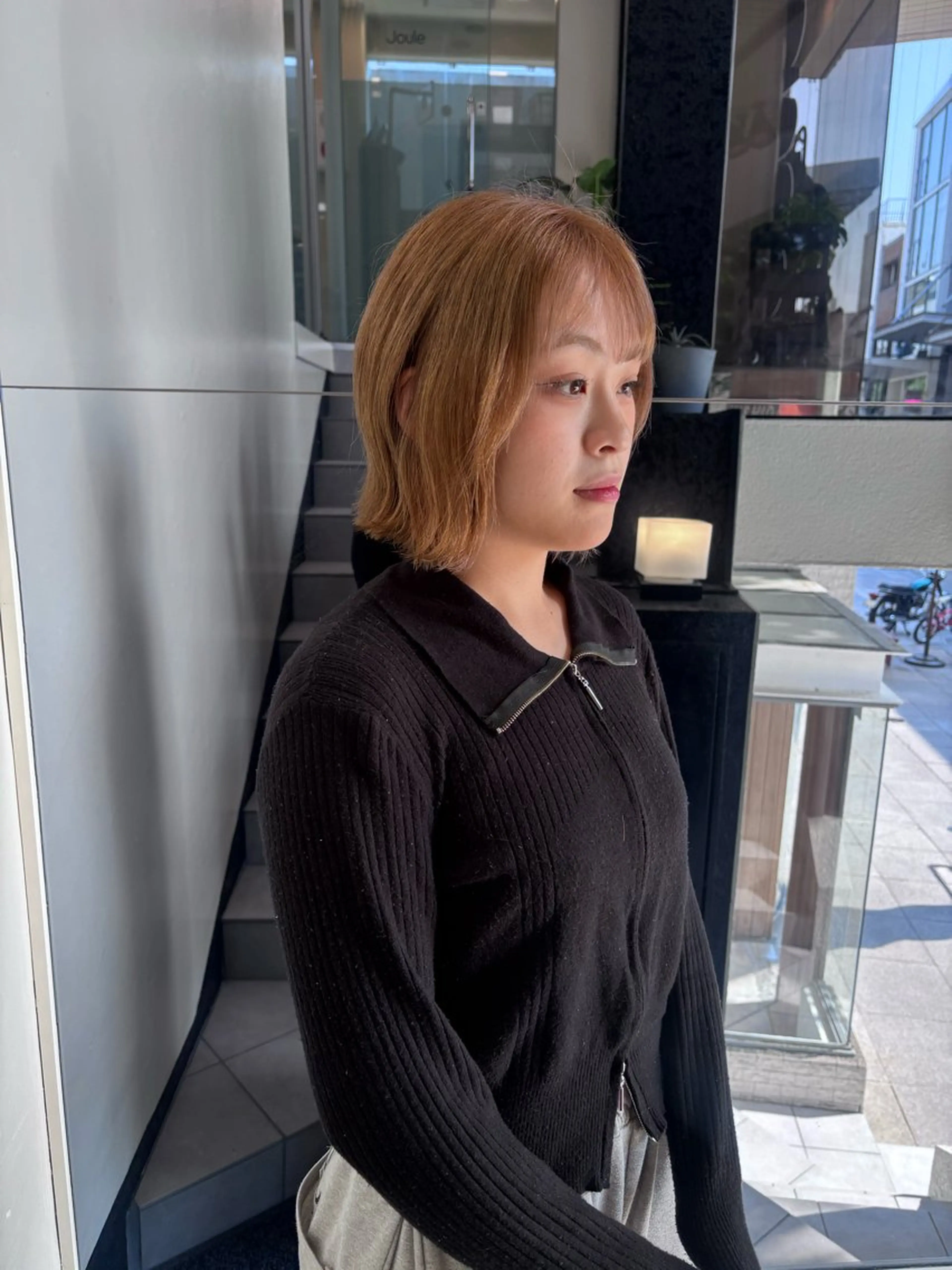 ショート 竹田 佳奈のヘアスタイル