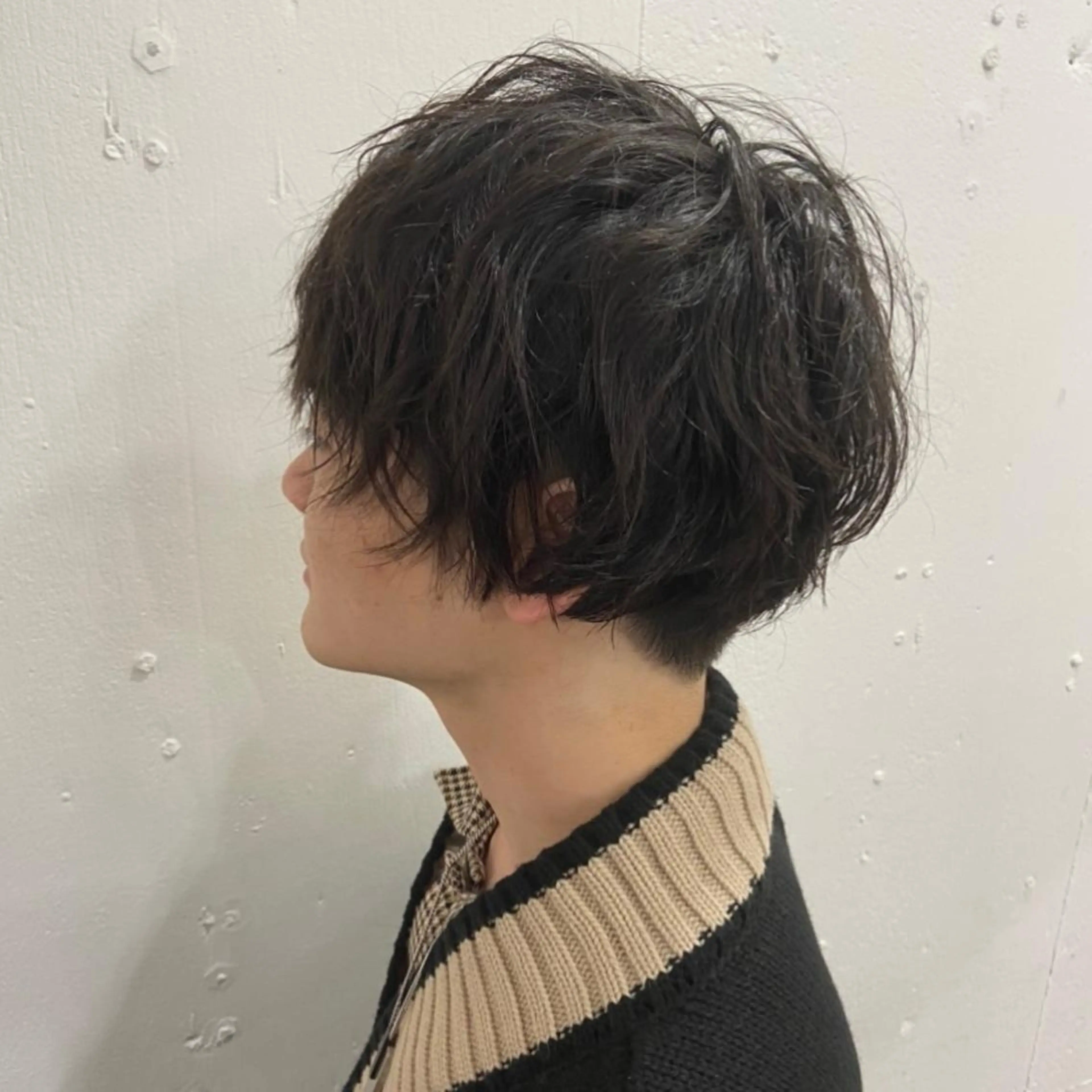 パーマ メンズ 久木原 ゆりのヘアスタイル